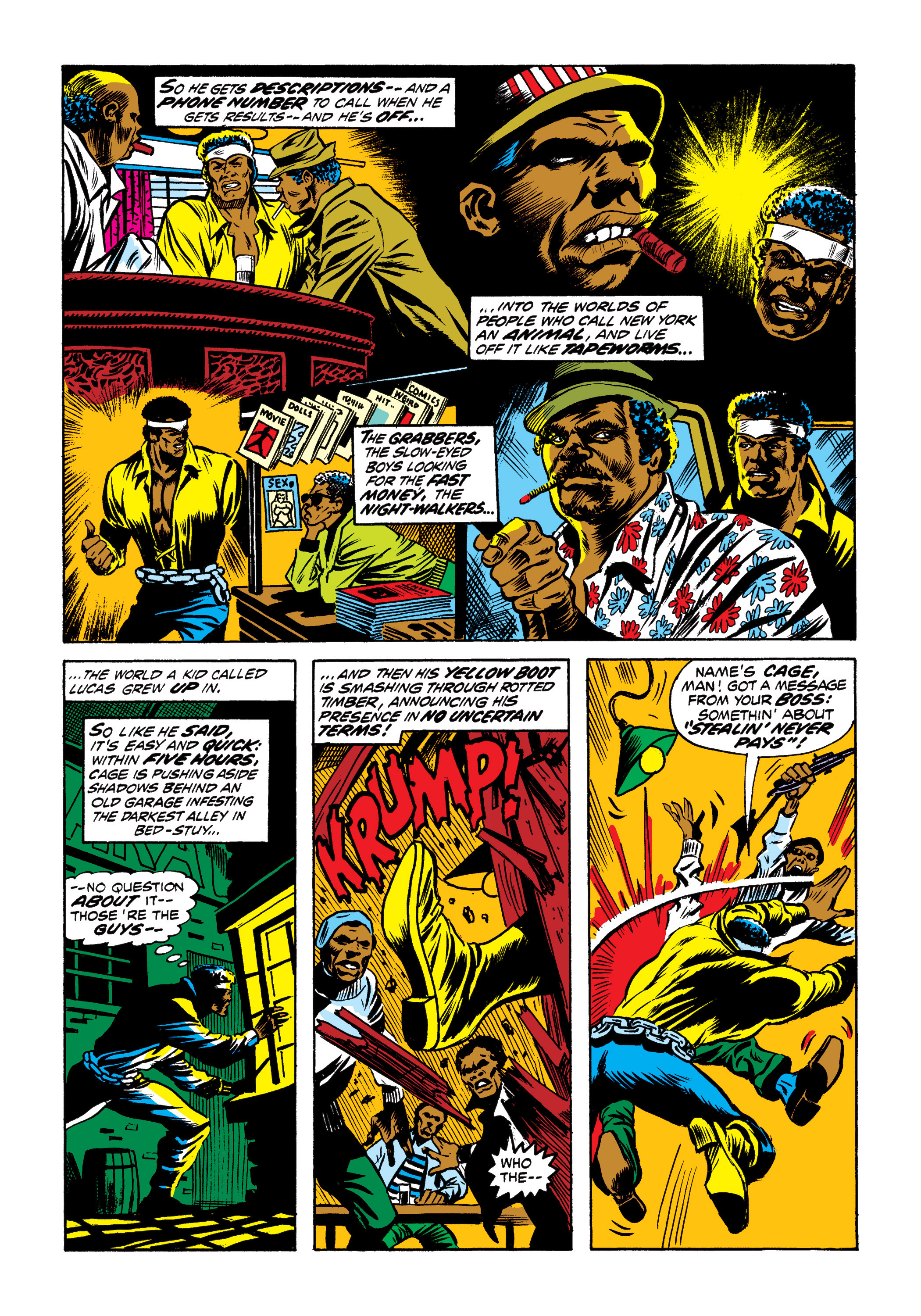 Read online Marvel Masterworks: Luke Cage, Hero For Hire comic -  Issue # TPB (Part 2) - 65