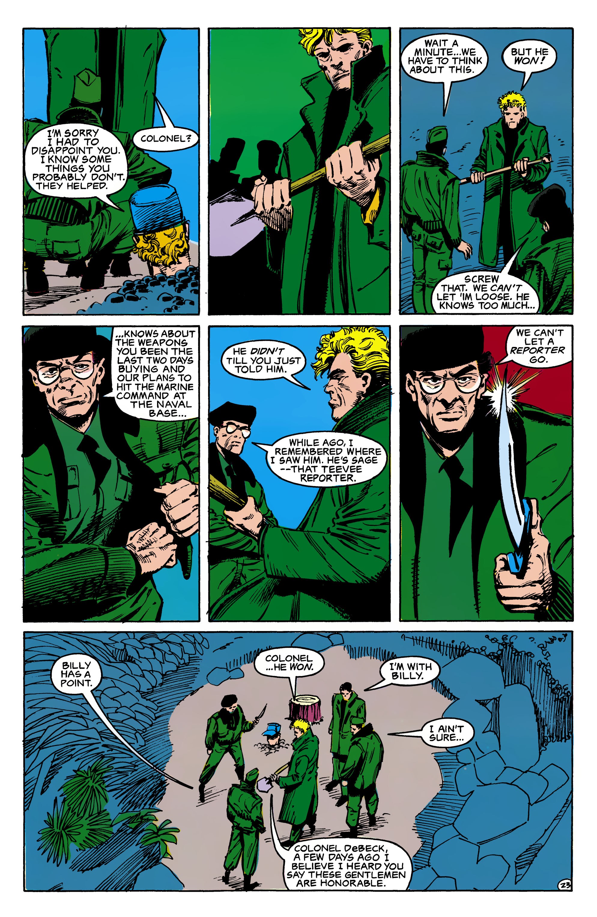 Read online The Question (1987) comic -  Issue #14 - 24