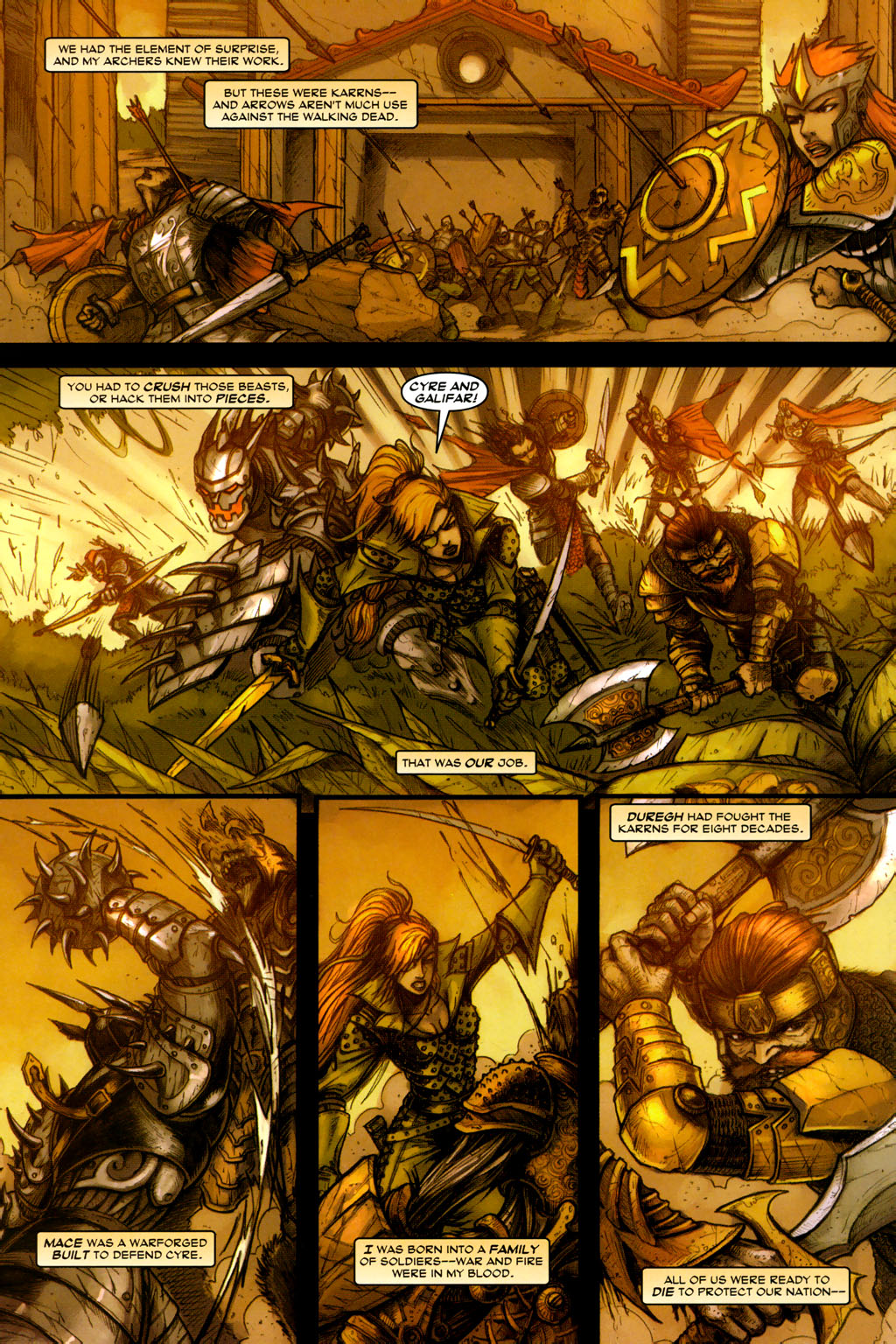 Read online Eberron: Eye Of The Wolf comic -  Issue # Full - 9