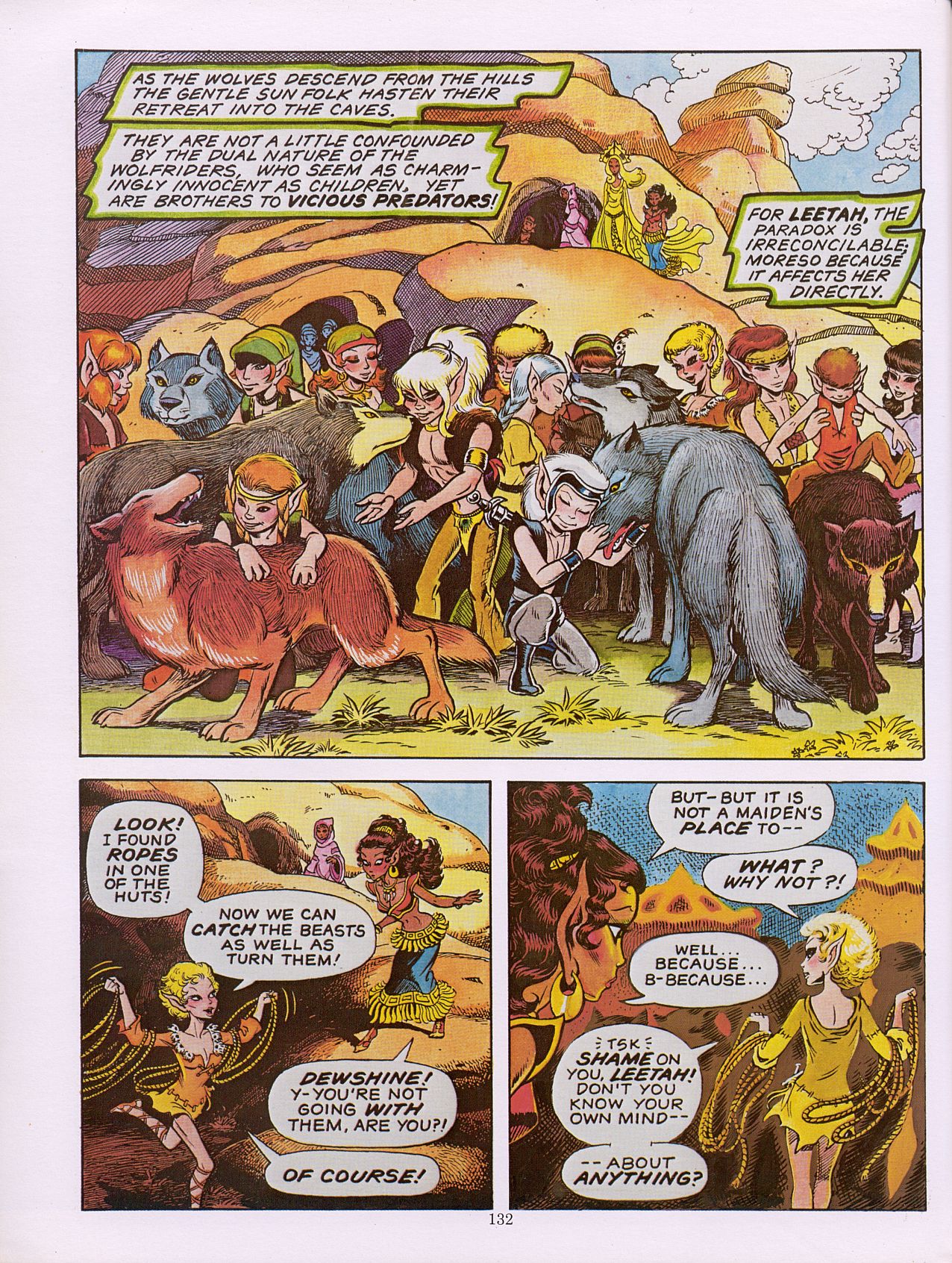 Read online ElfQuest (Starblaze Edition) comic -  Issue # TPB 1 - 141