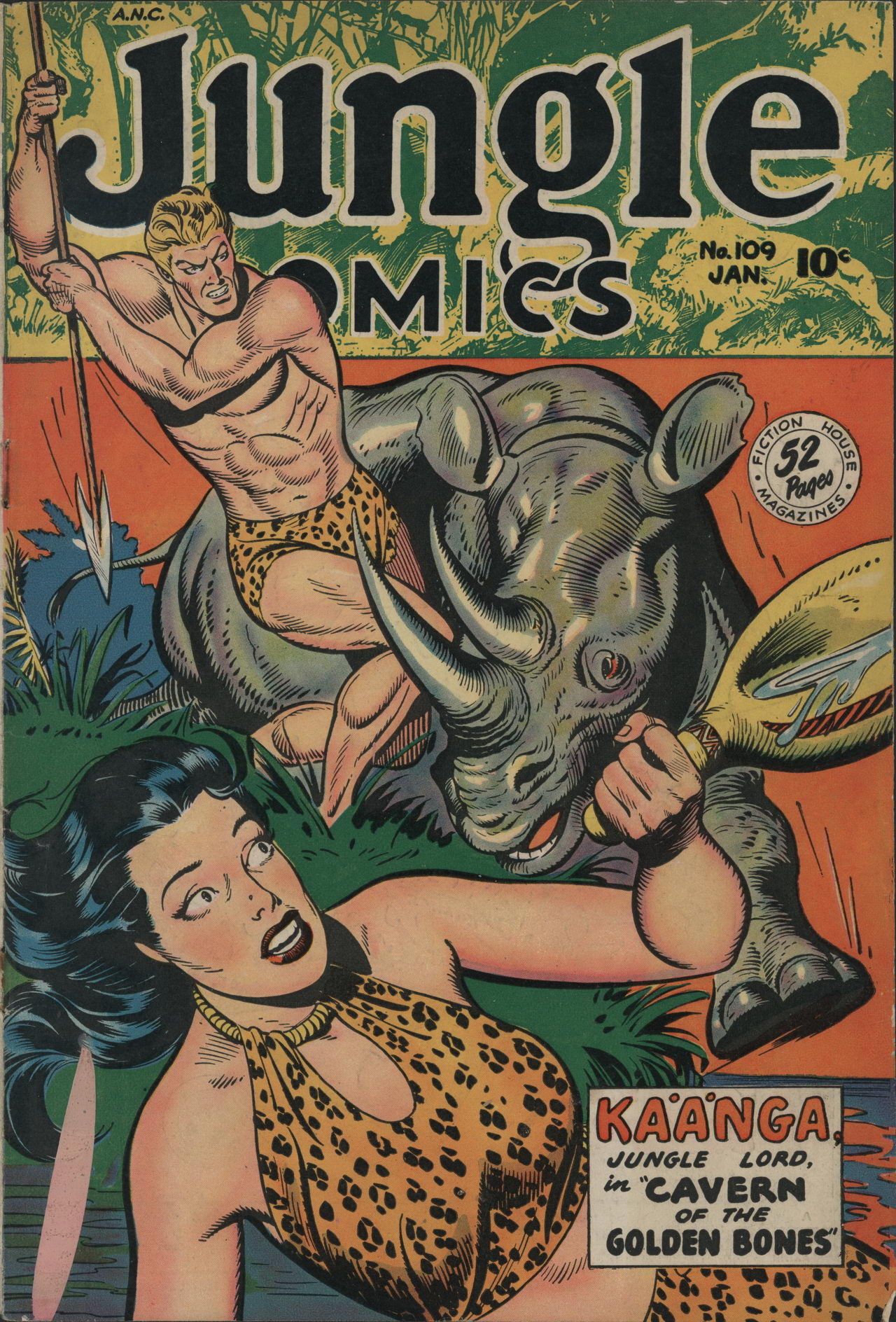Read online Jungle Comics comic -  Issue #109 - 1