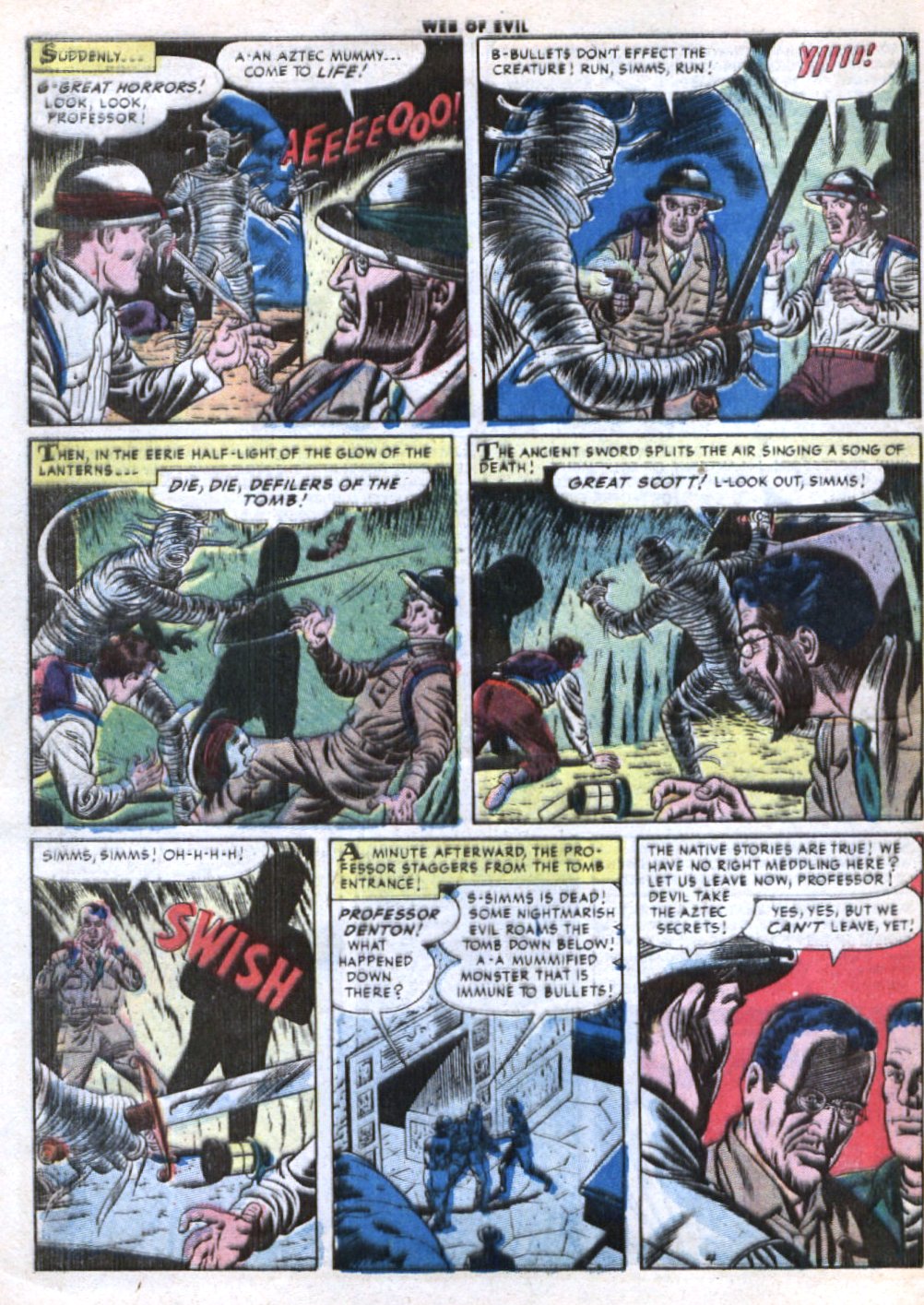 Read online Web of Evil comic -  Issue #20 - 31
