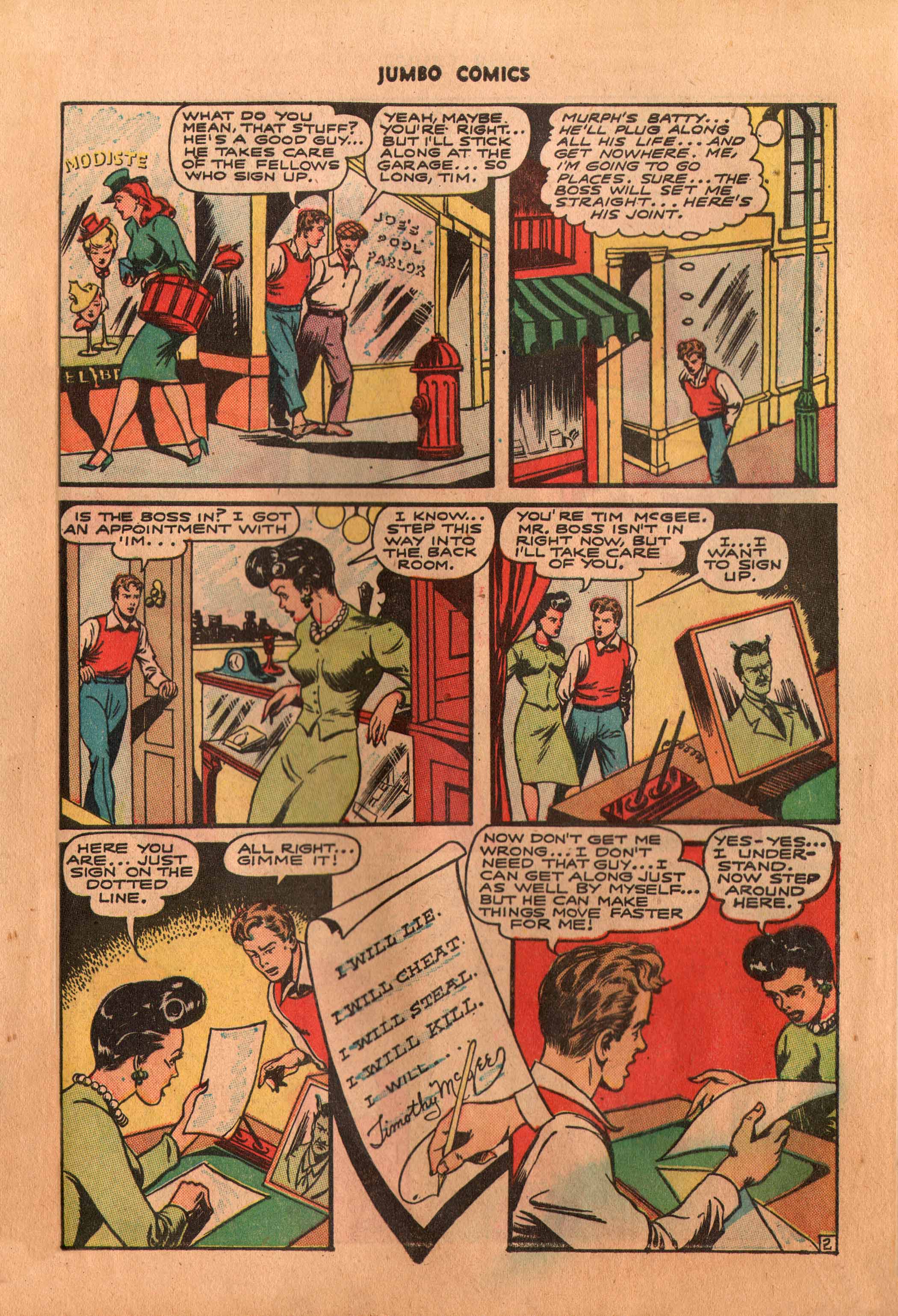 Read online Jumbo Comics comic -  Issue #87 - 45