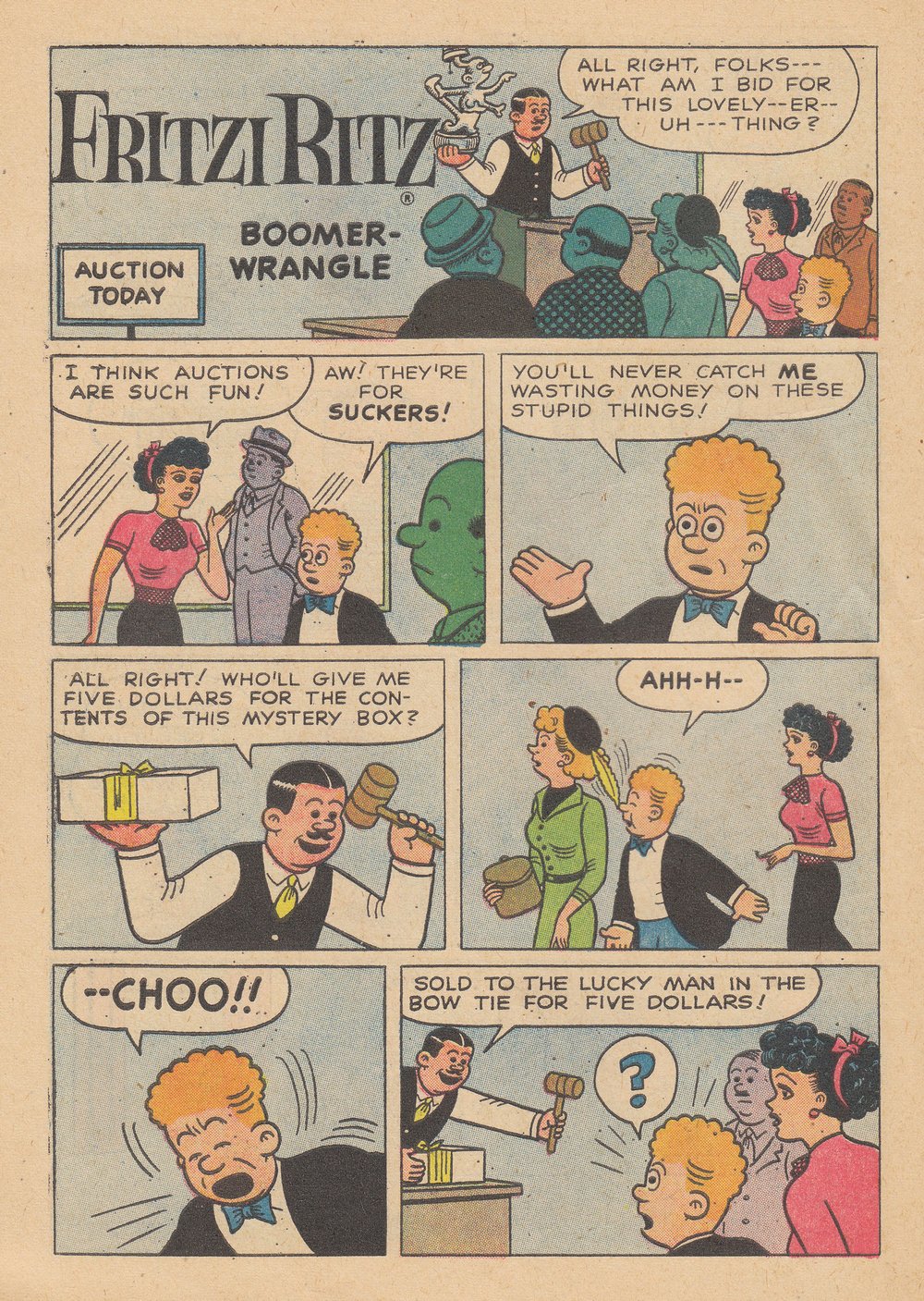 Read online Fritzi Ritz (1953) comic -  Issue #58 - 30