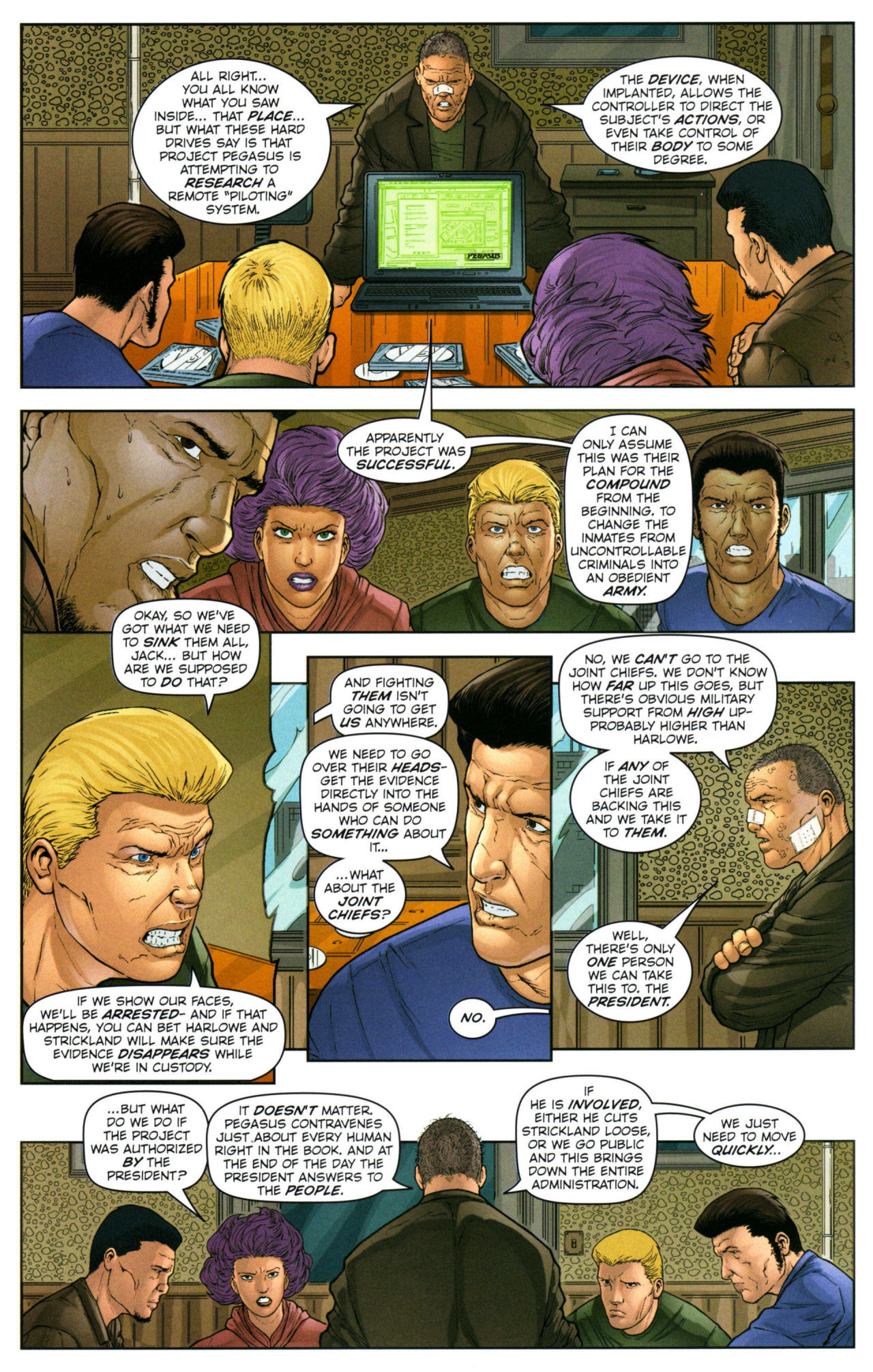 Read online Helios: Under the Gun comic -  Issue #4 - 4