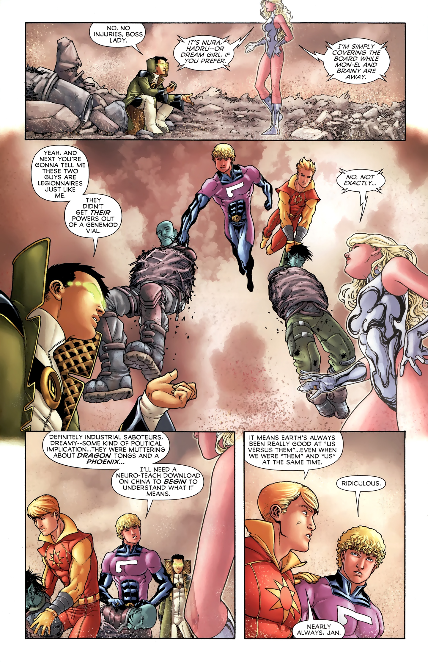 Read online Legion of Super-Heroes (2011) comic -  Issue #7 - 15