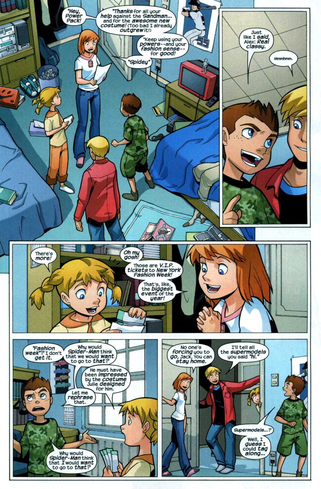 Read online Spider-Man and Power Pack comic -  Issue #3 - 4