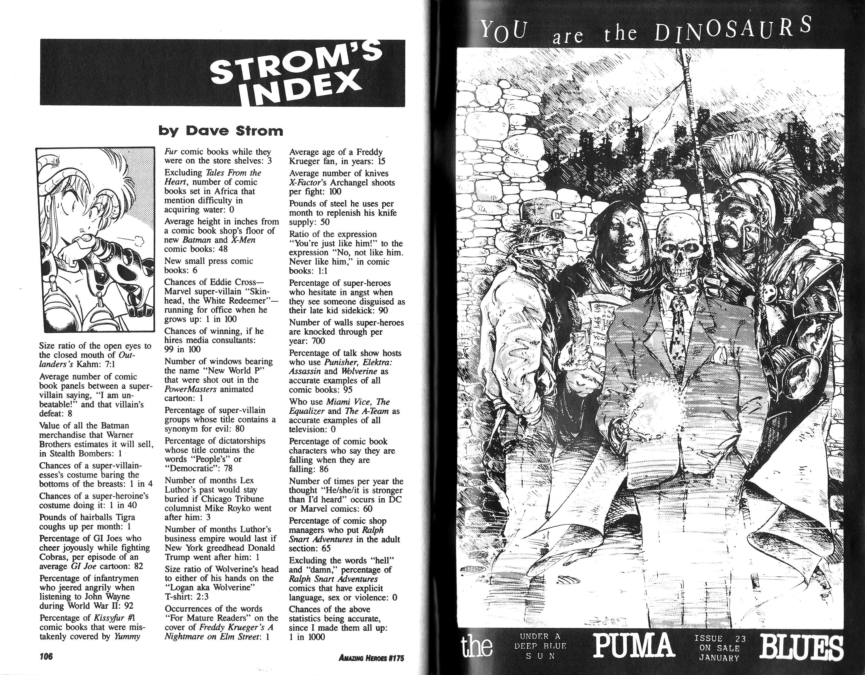 Read online Amazing Heroes comic -  Issue #175 - 54