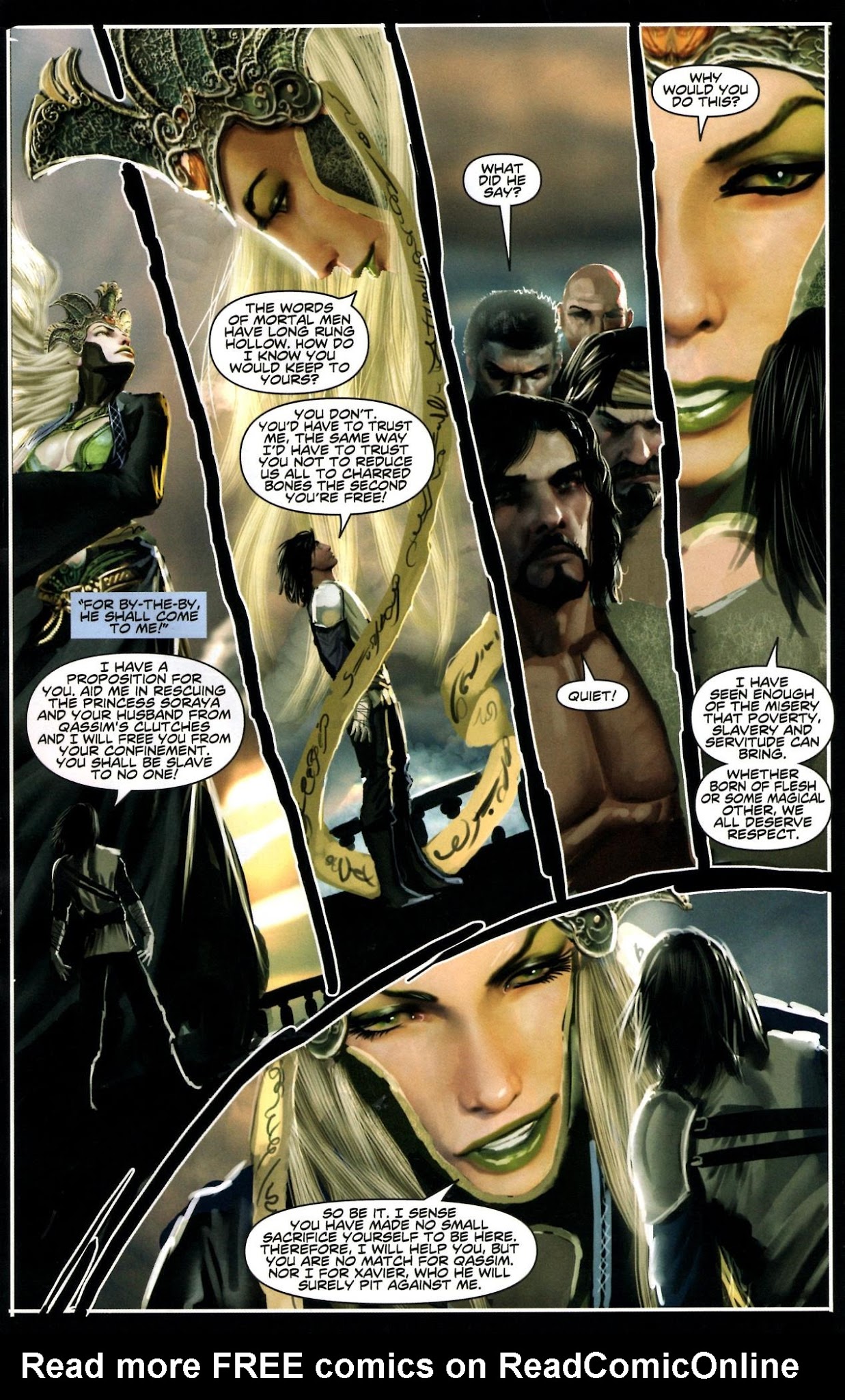 Read online Aladdin: Legacy Of The Lost comic -  Issue #3 - 9