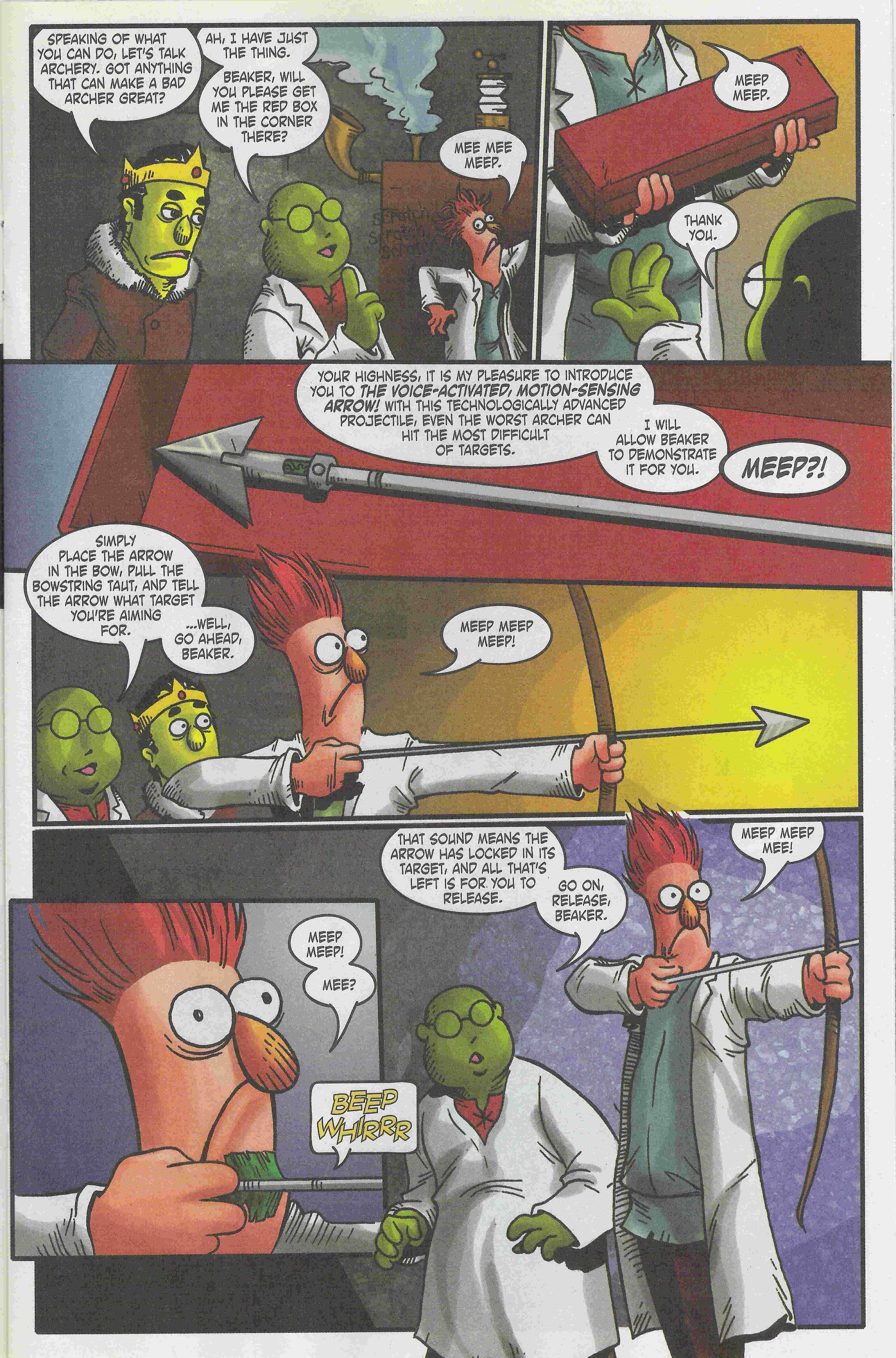 Read online Muppet Robin Hood comic -  Issue #3 - 14