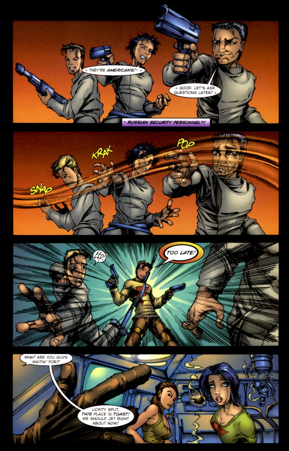 Read online Objective Five comic -  Issue #6 - 19