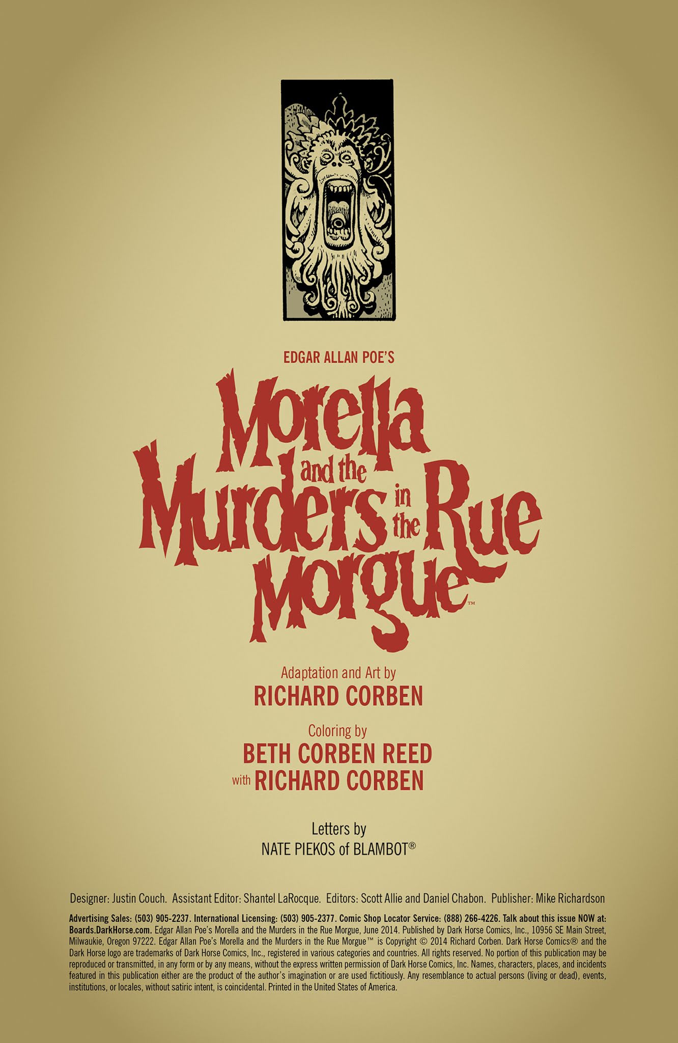 Read online Edgar Allan Poe's Morella and the Murders in the Rue Morgue comic -  Issue # Full - 2