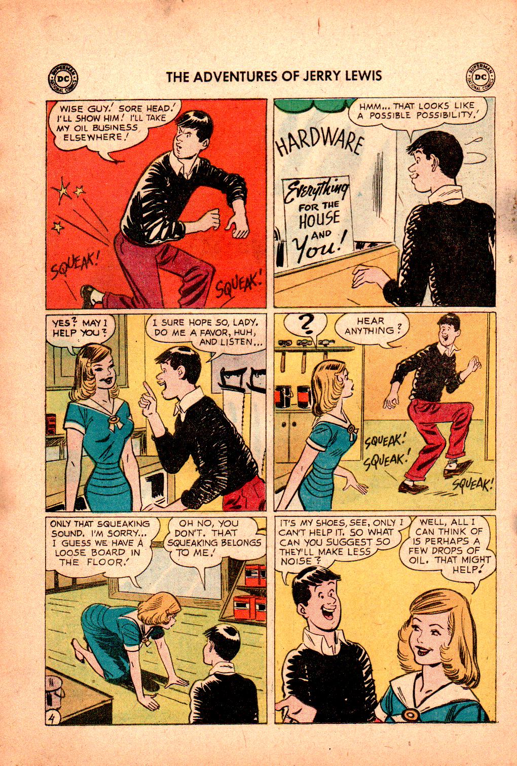 Read online The Adventures of Jerry Lewis comic -  Issue #62 - 6