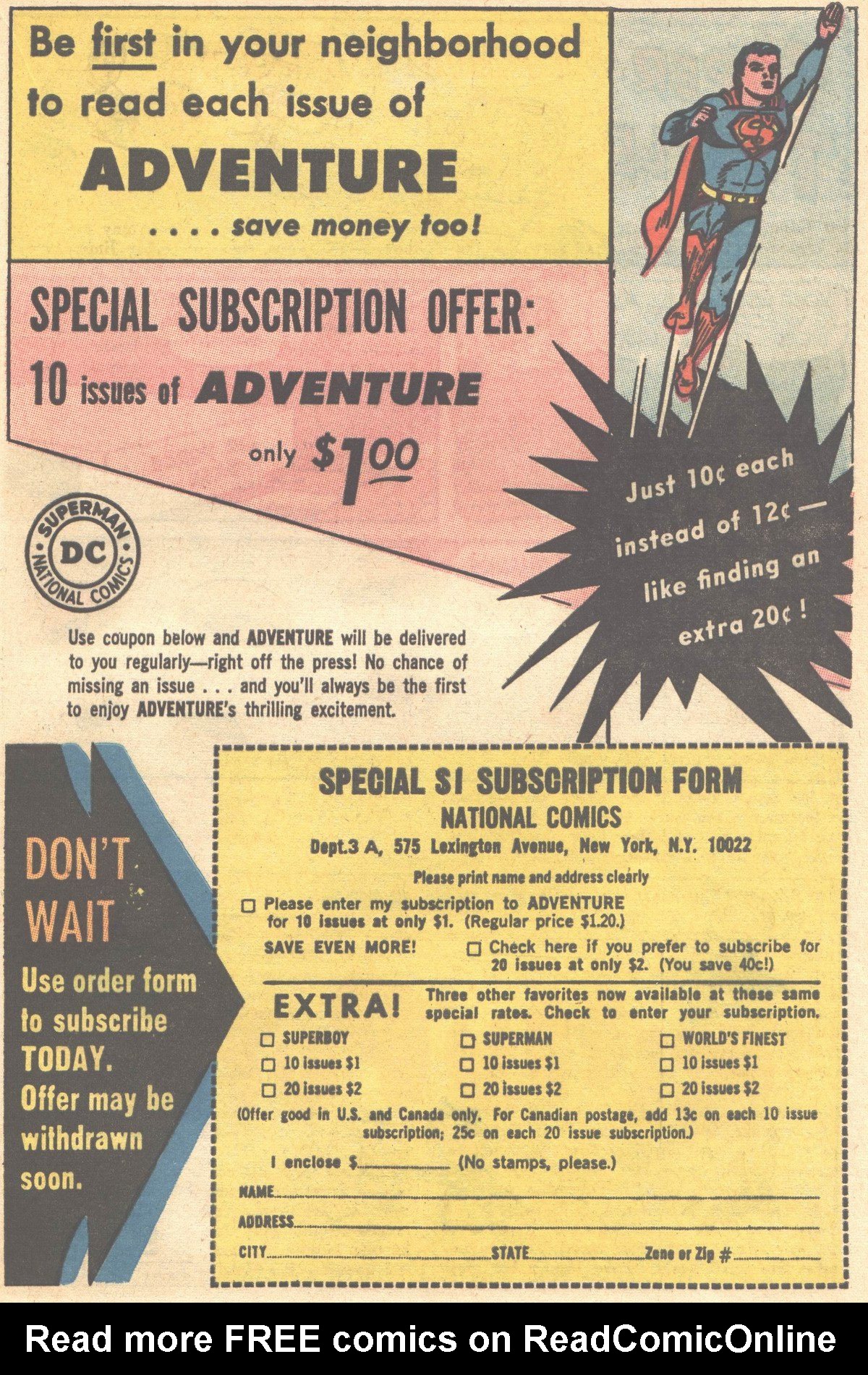 Read online Adventure Comics (1938) comic -  Issue #326 - 21