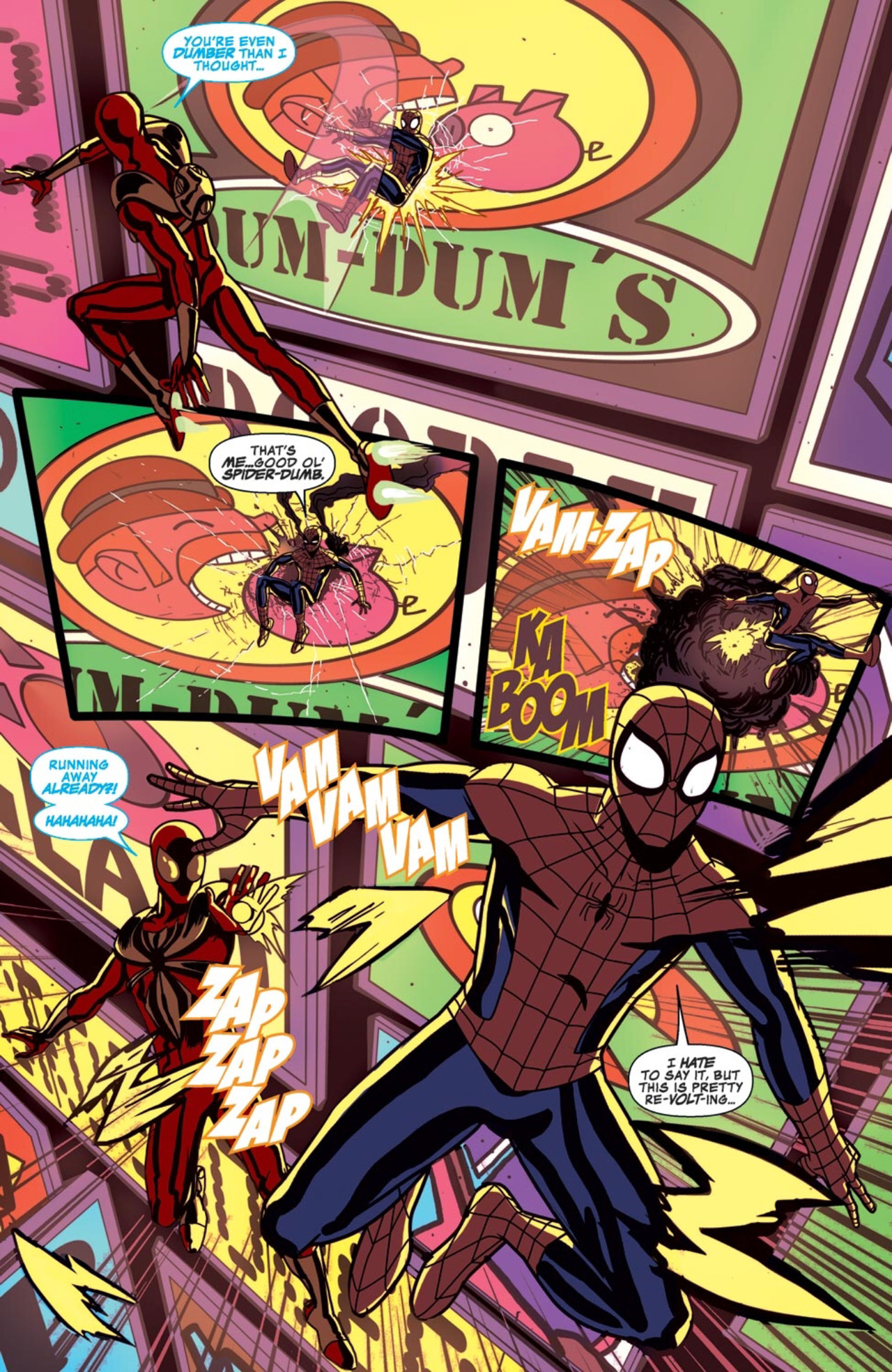 Read online Marvel Universe Ultimate Spider-Man: Web Warriors comic -  Issue #1 - 30