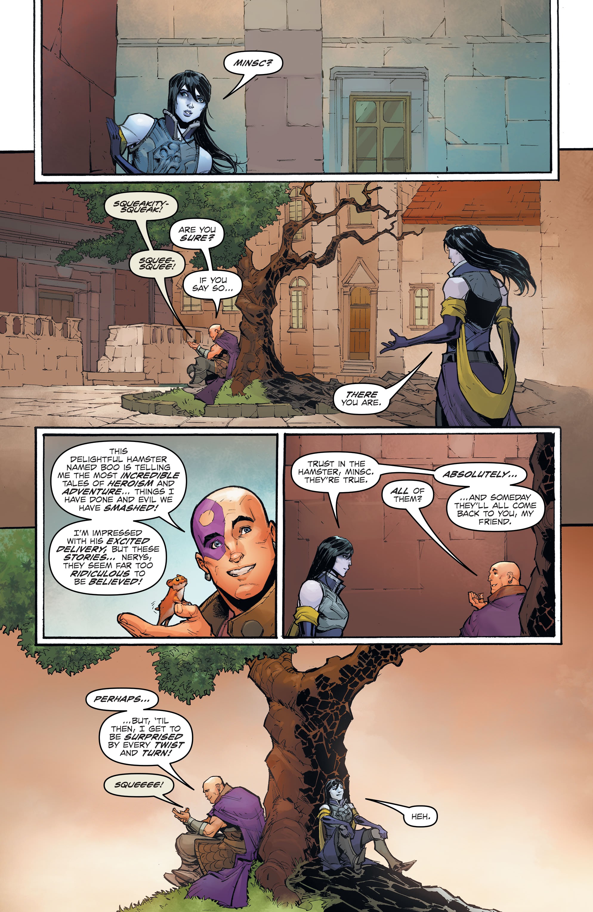 Read online Dungeons & Dragons: Infernal Tides comic -  Issue #5 - 20