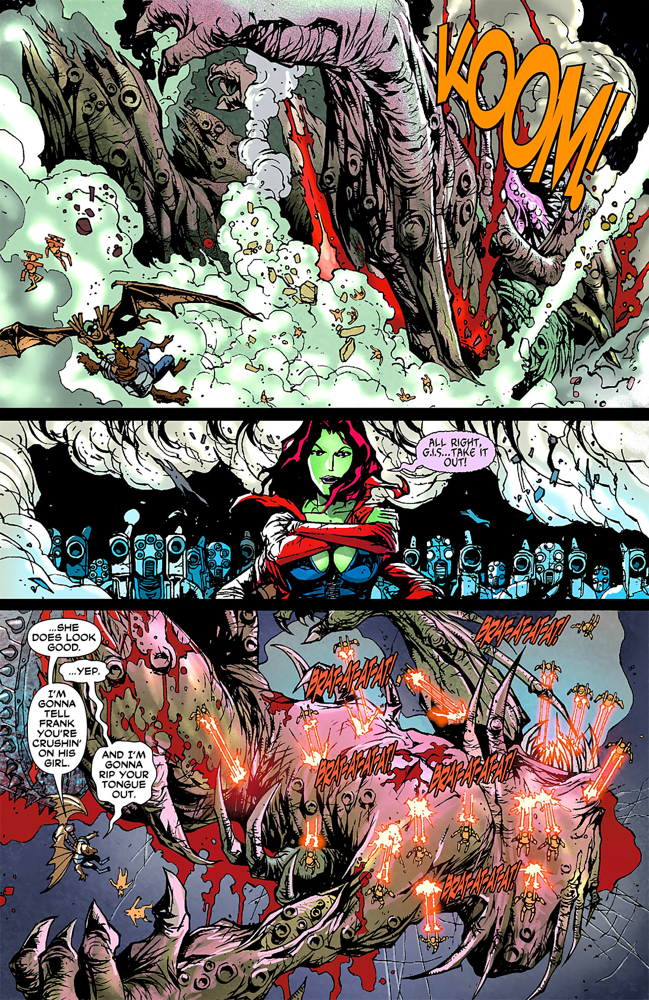 Read online Frankenstein, Agent of S.H.A.D.E. comic -  Issue #4 - 16