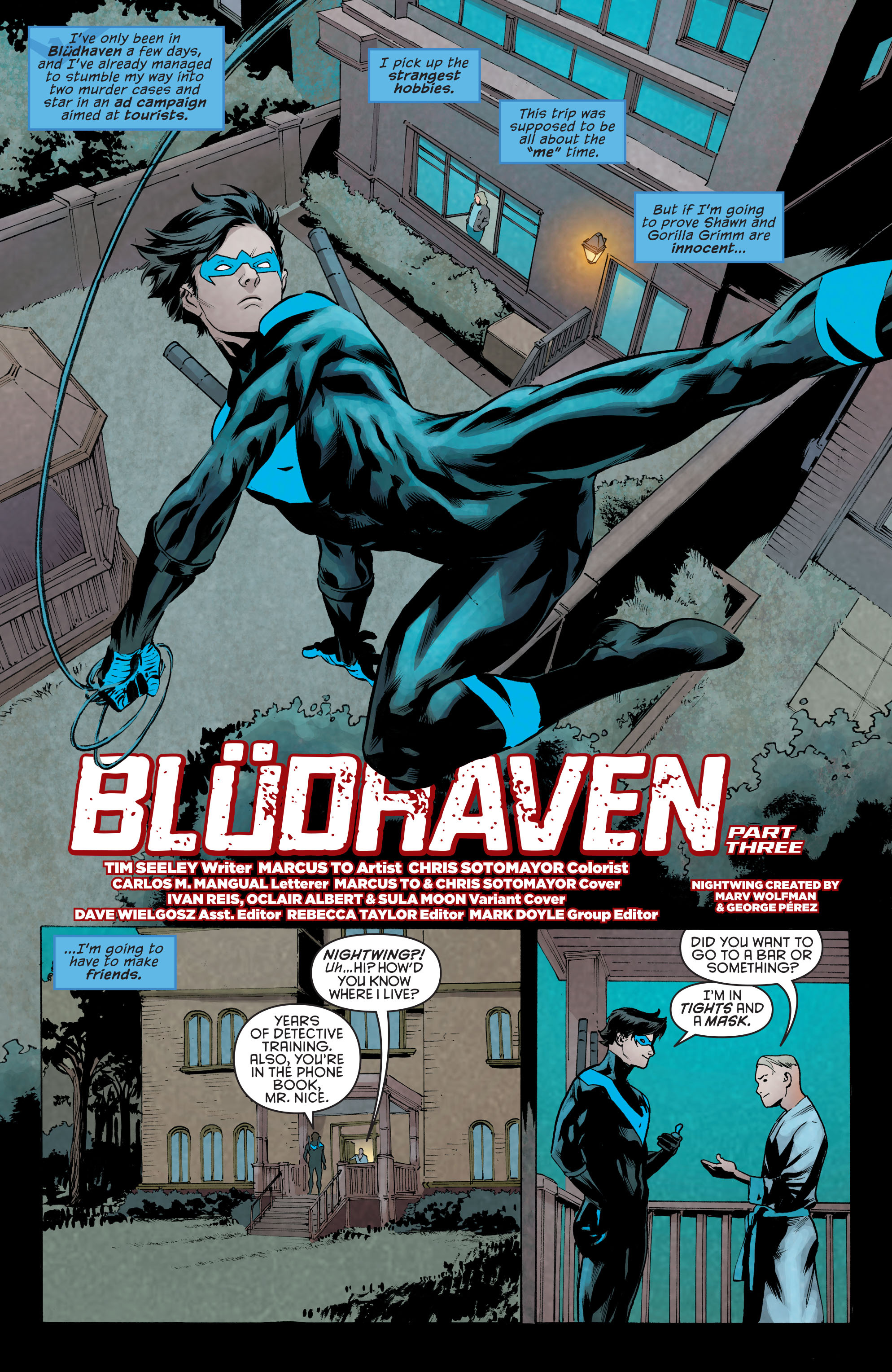 Read online Nightwing (2016) comic -  Issue #12 - 5