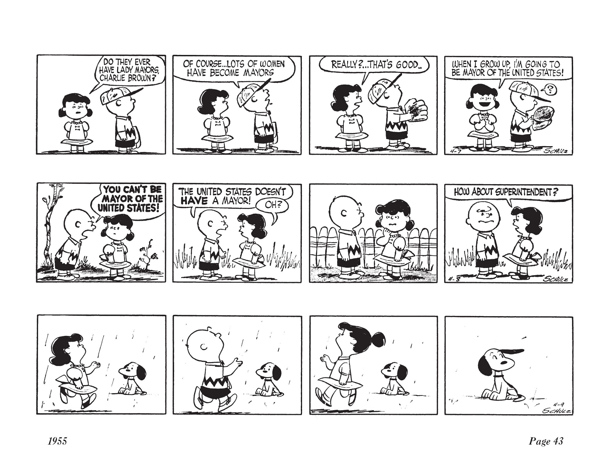 Read online The Complete Peanuts comic -  Issue # TPB 3 - 56