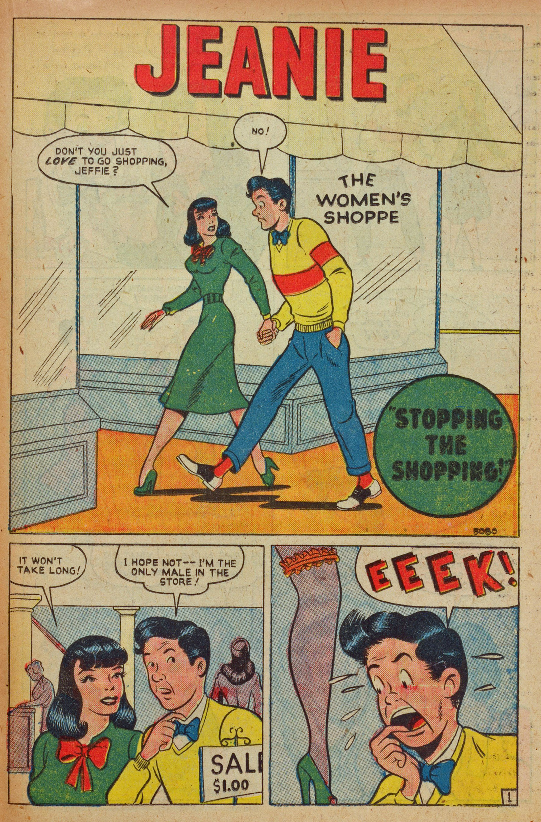 Read online Jeanie Comics comic -  Issue #25 - 31