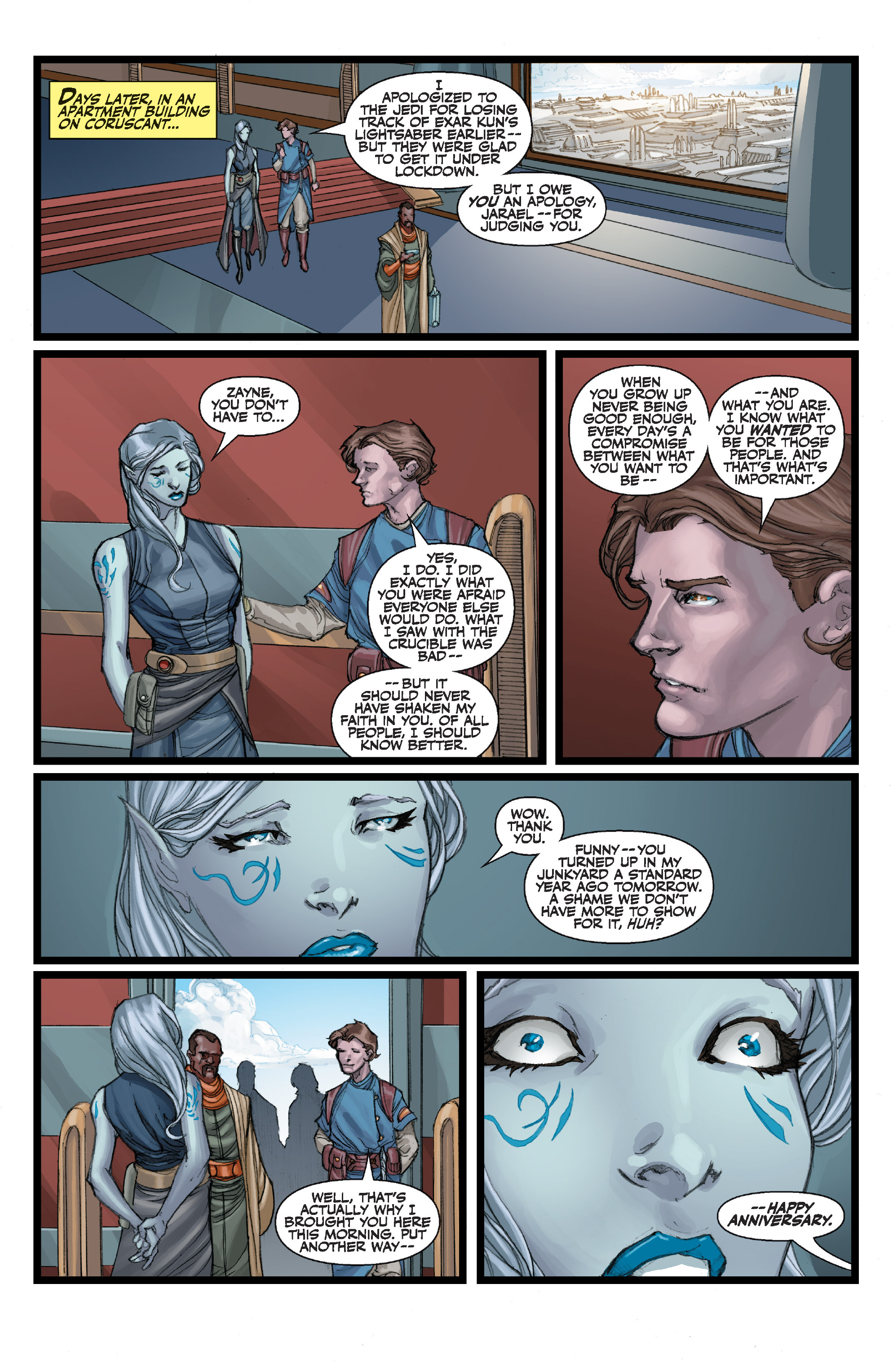 Read online Star Wars Legends: The Old Republic - Epic Collection comic -  Issue # TPB 3 (Part 3) - 96