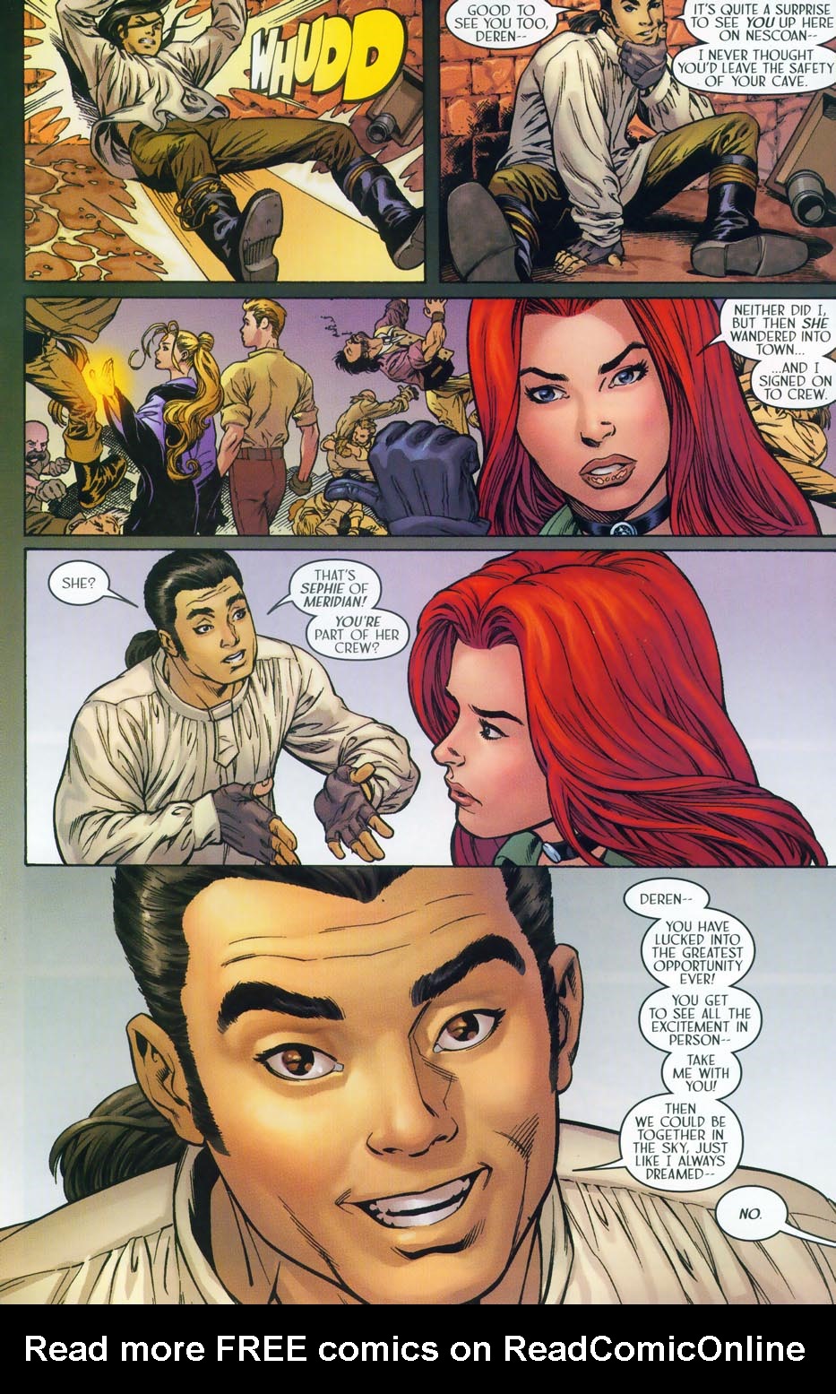 Read online Meridian comic -  Issue #38 - 16