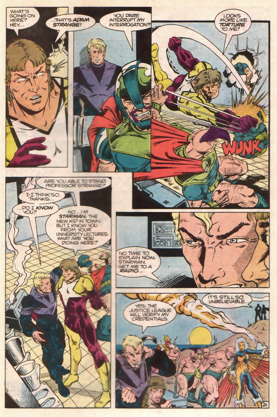 Read online Starman (1988) comic -  Issue #5 - 22