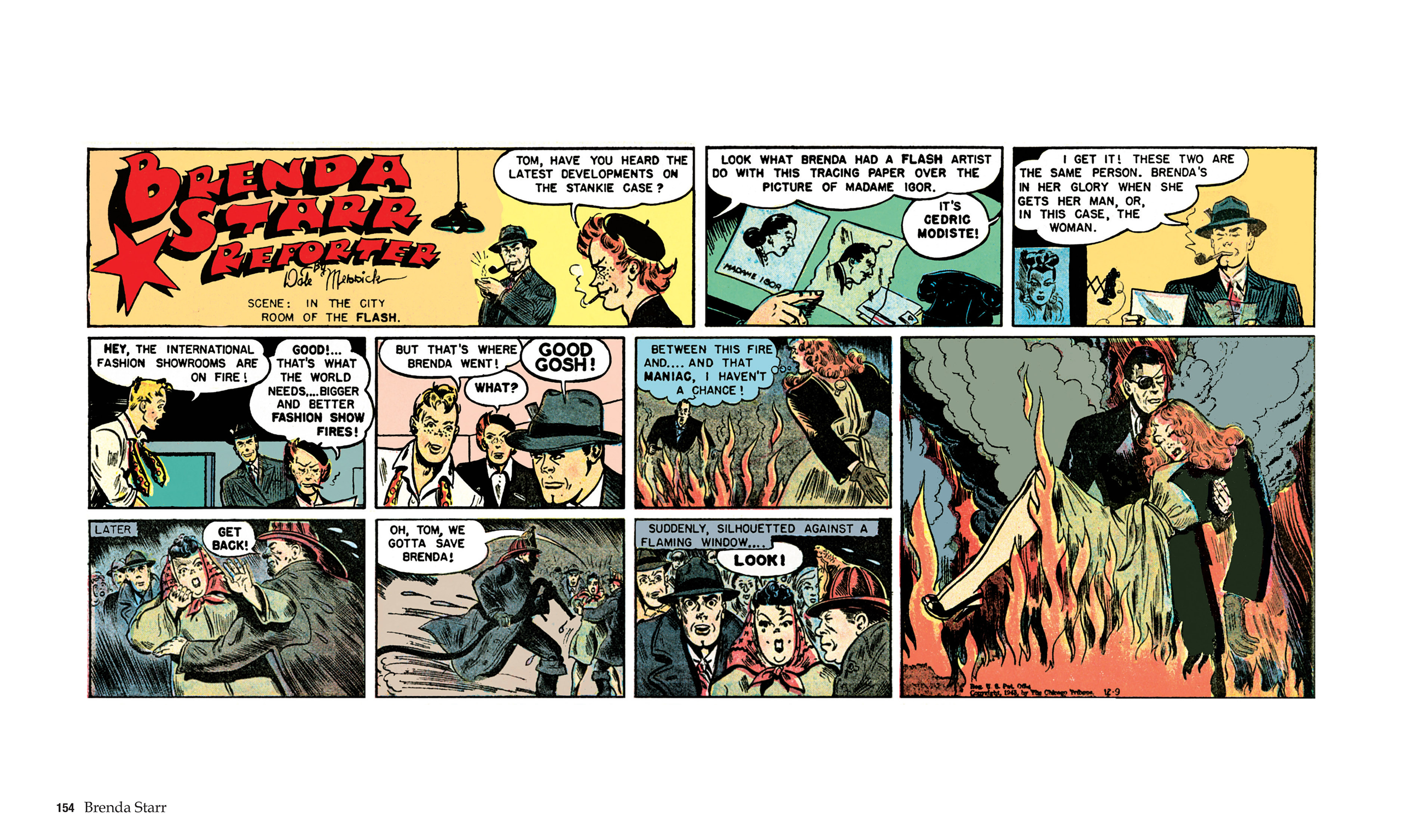 Read online Brenda Starr, Reporter: The Collected Dailies and Sundays comic -  Issue # TPB (Part 2) - 55