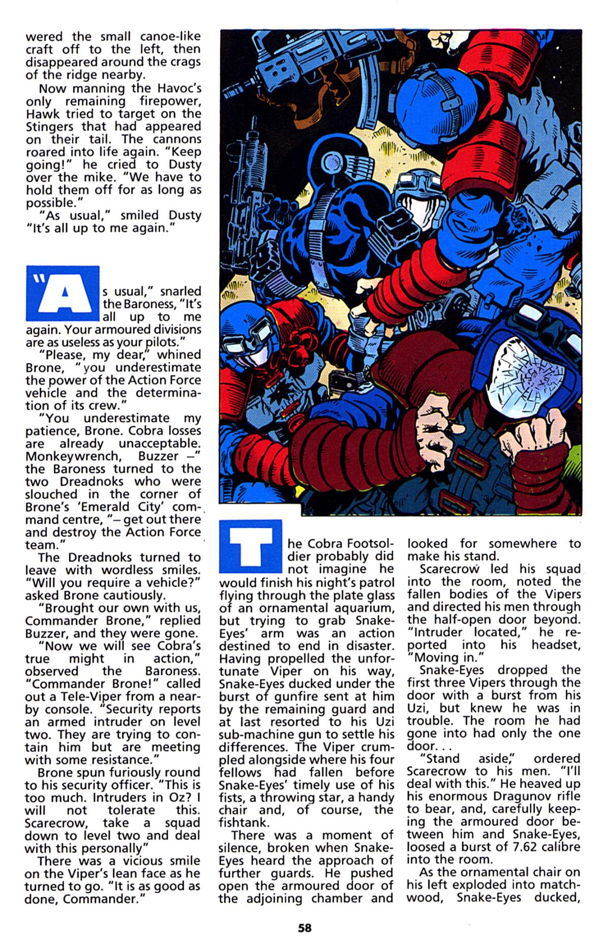 Read online Action Force comic -  Issue # Annual 1989 - 56