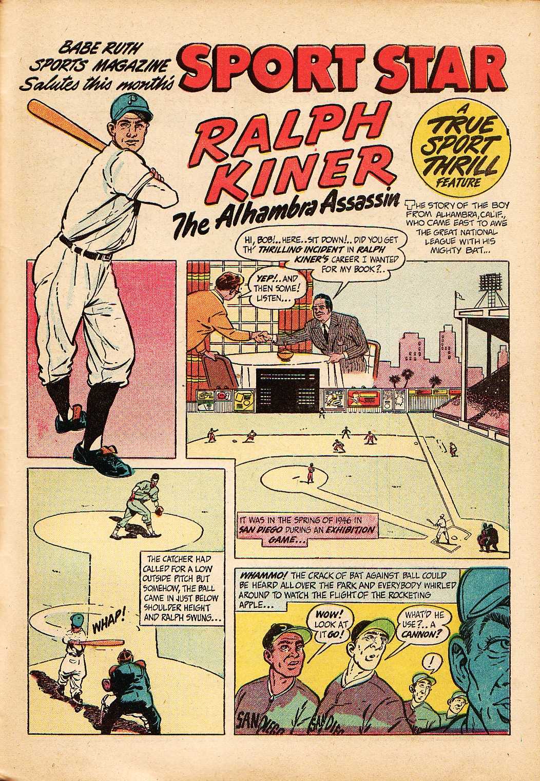 Read online Babe Ruth Sports Comics comic -  Issue #2 - 40