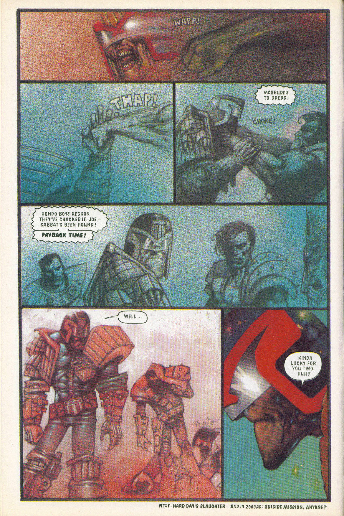 Read online Judge Dredd: The Megazine (vol. 2) comic -  Issue #7 - 12