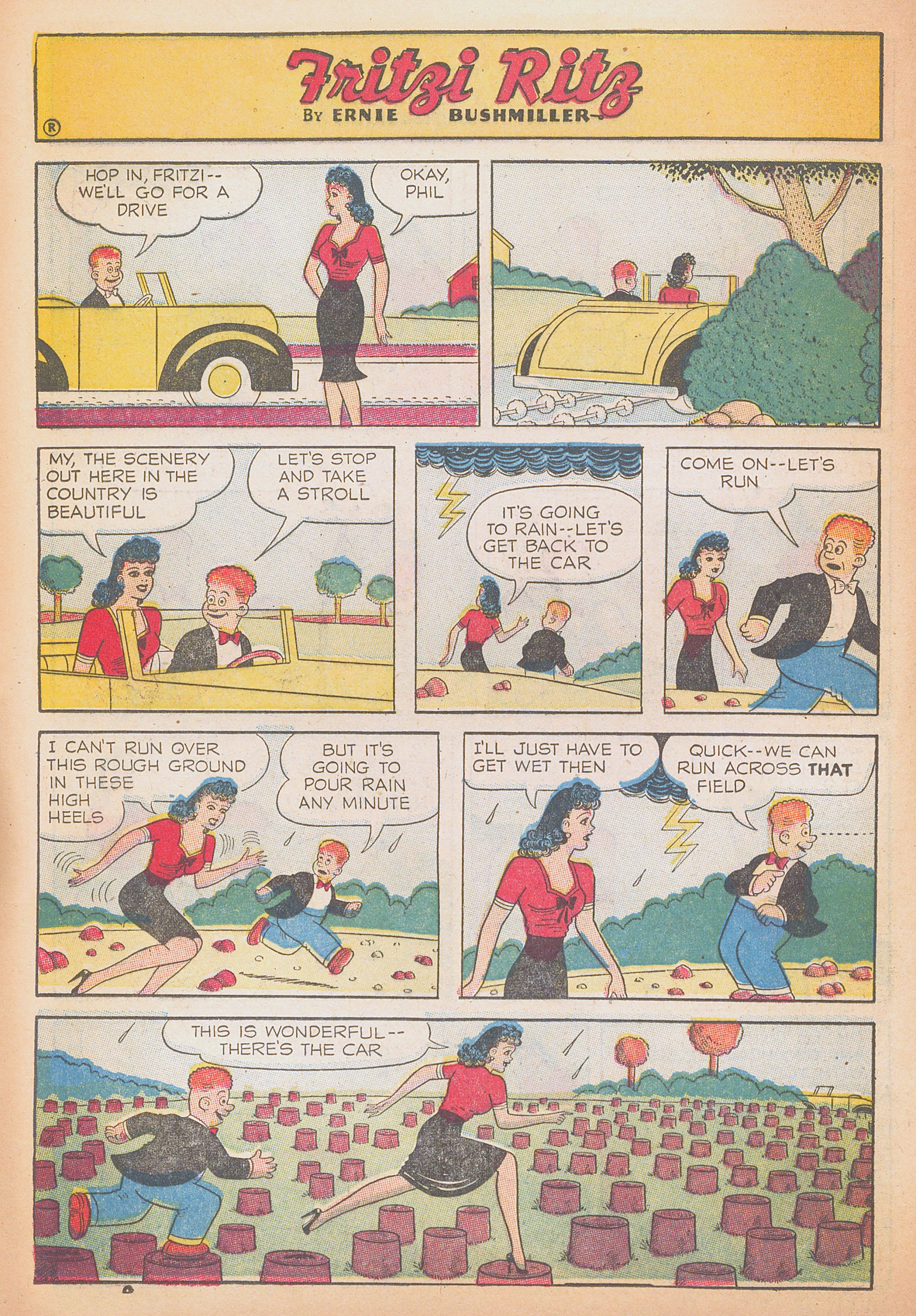 Read online Fritzi Ritz (1953) comic -  Issue #43 - 12