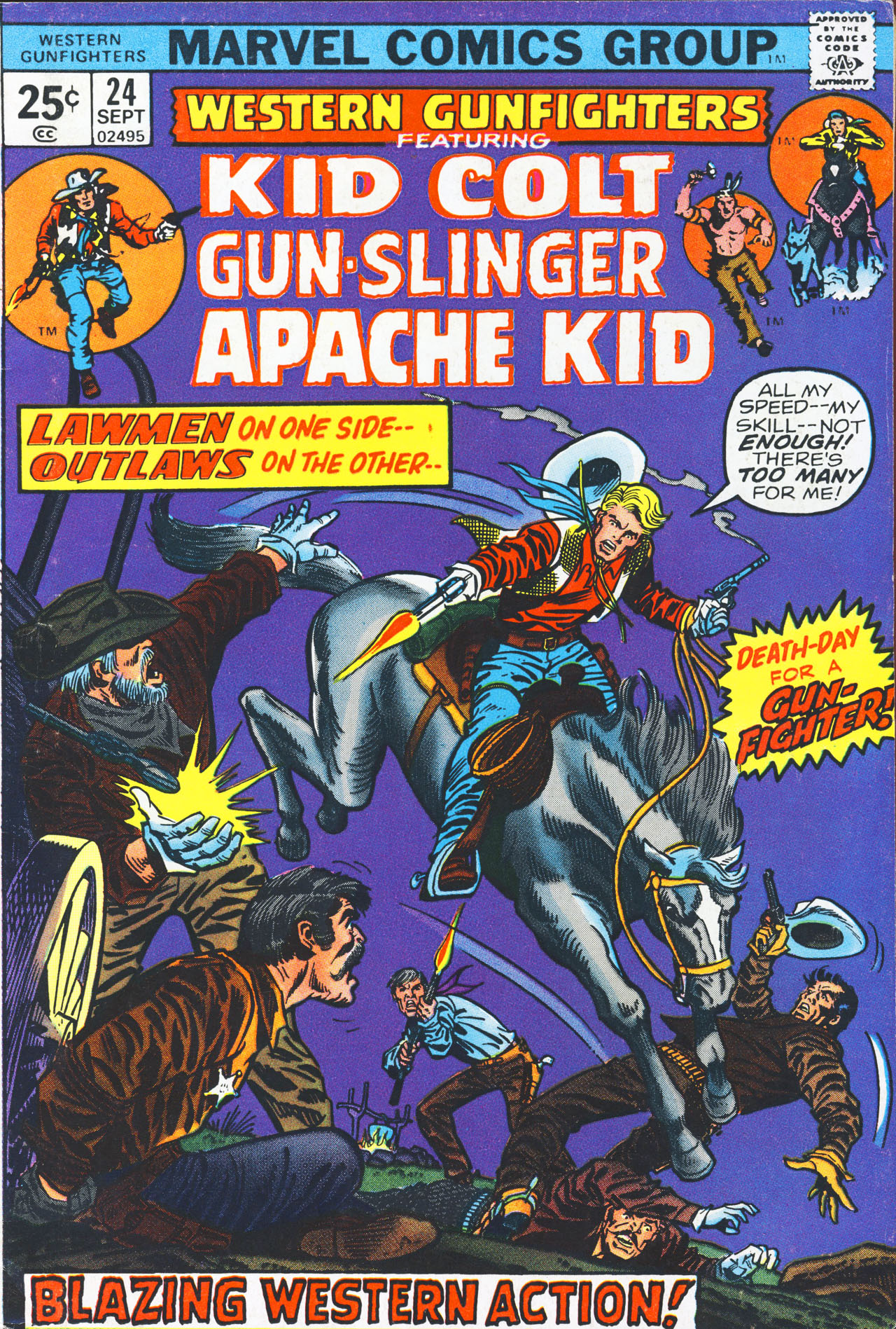 Read online Western Gunfighters comic -  Issue #24 - 1