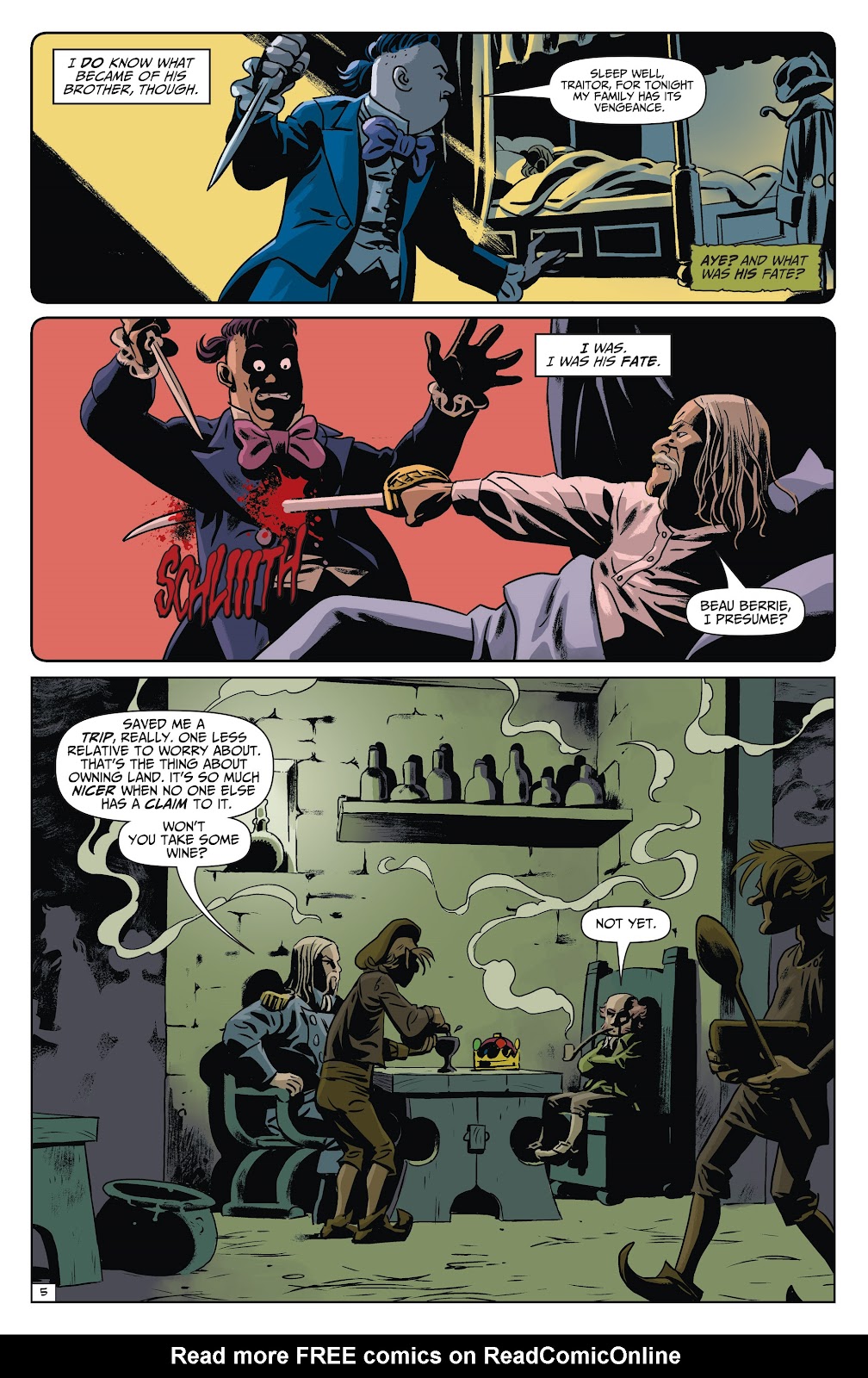 Read online Edgar Allan Poe's Snifter of Terror Season Two comic Issue 2