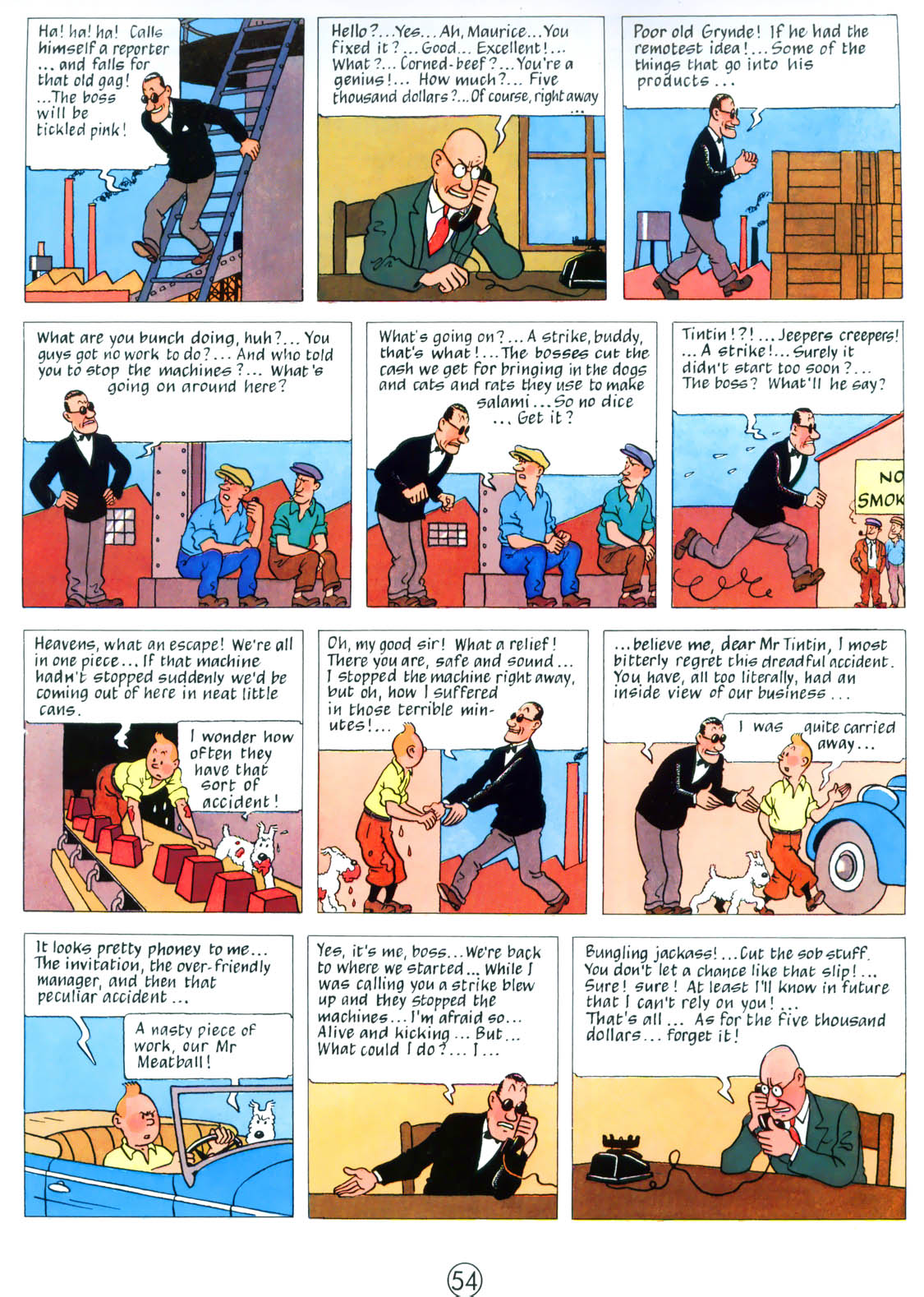 Read online The Adventures of Tintin comic -  Issue #3 - 57