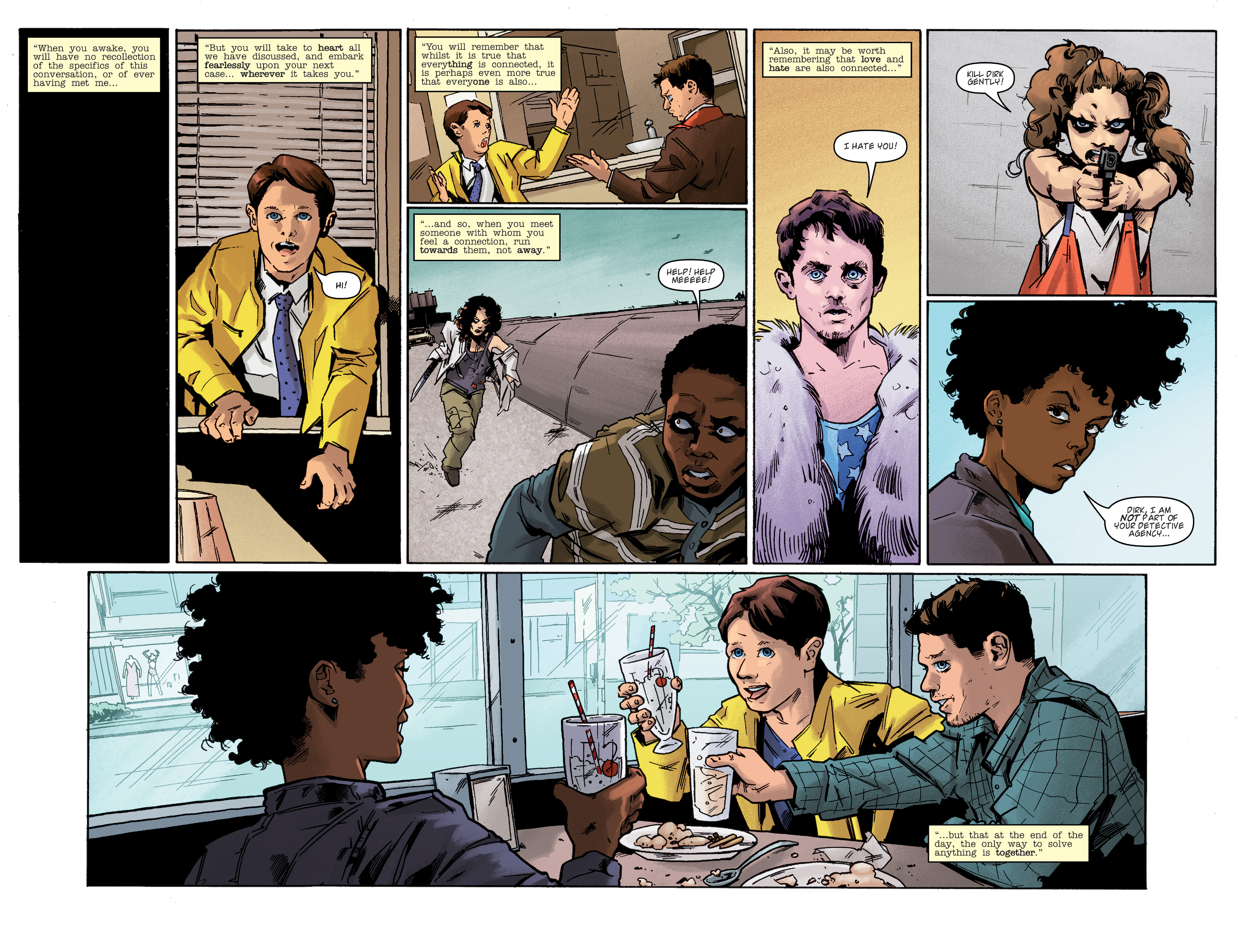 Read online Dirk Gently's Holistic Detective Agency: The Salmon of Doubt comic -  Issue # TPB 2 - 79