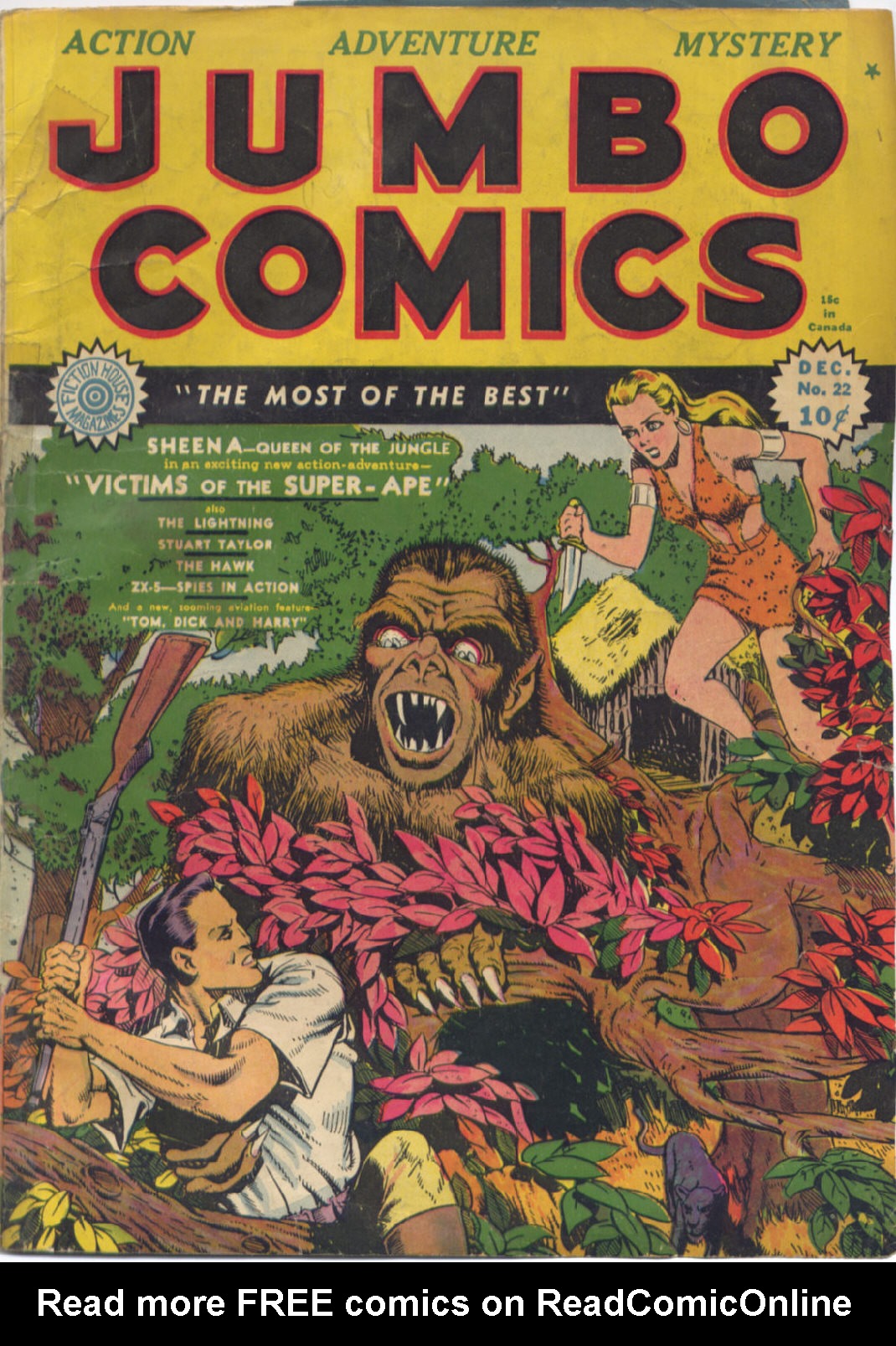 Read online Jumbo Comics comic -  Issue #22 - 1