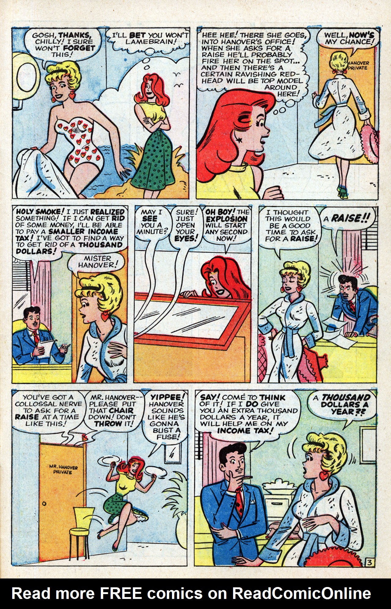 Read online A Date with Millie (1959) comic -  Issue #6 - 31