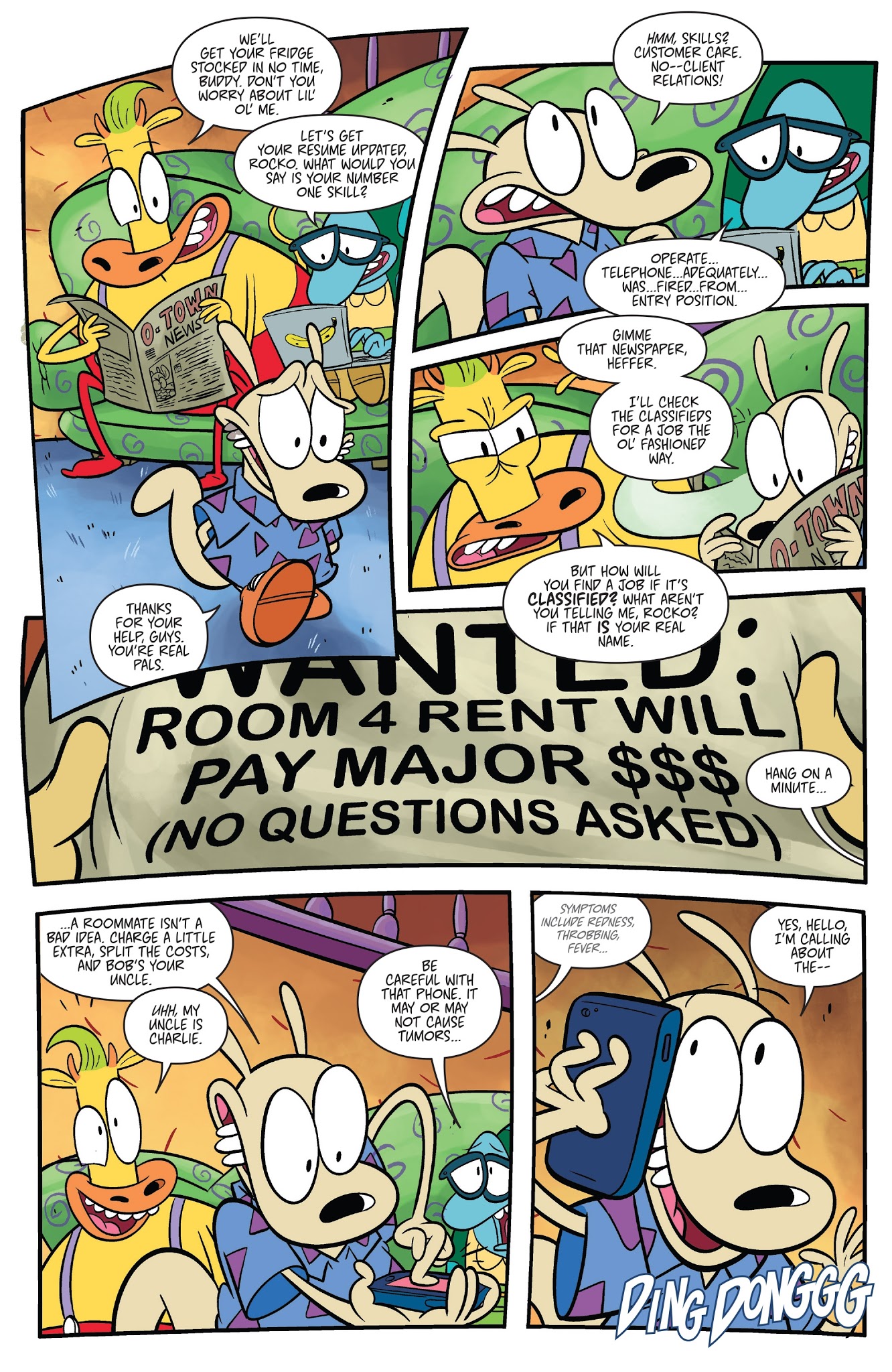 Read online Rocko's Modern Life (2017) comic -  Issue #1 - 7