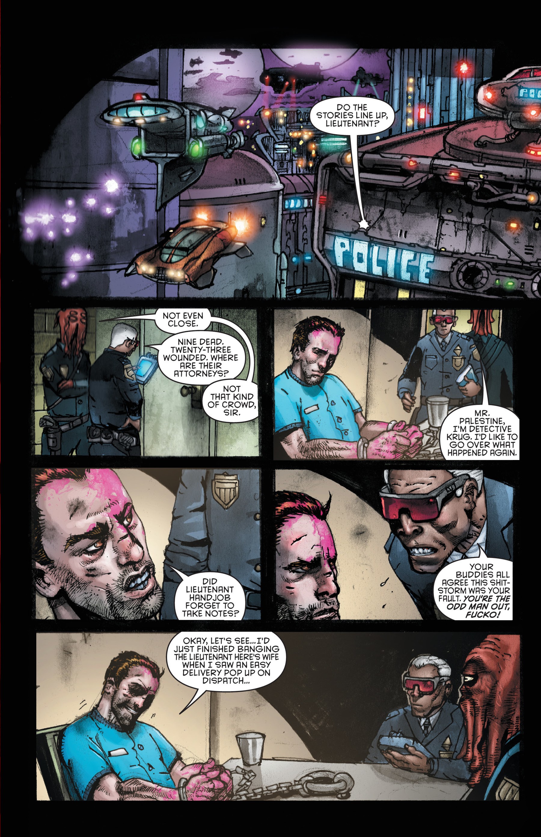 Read online Space Bastards: Special Delivery comic -  Issue # TPB - 50