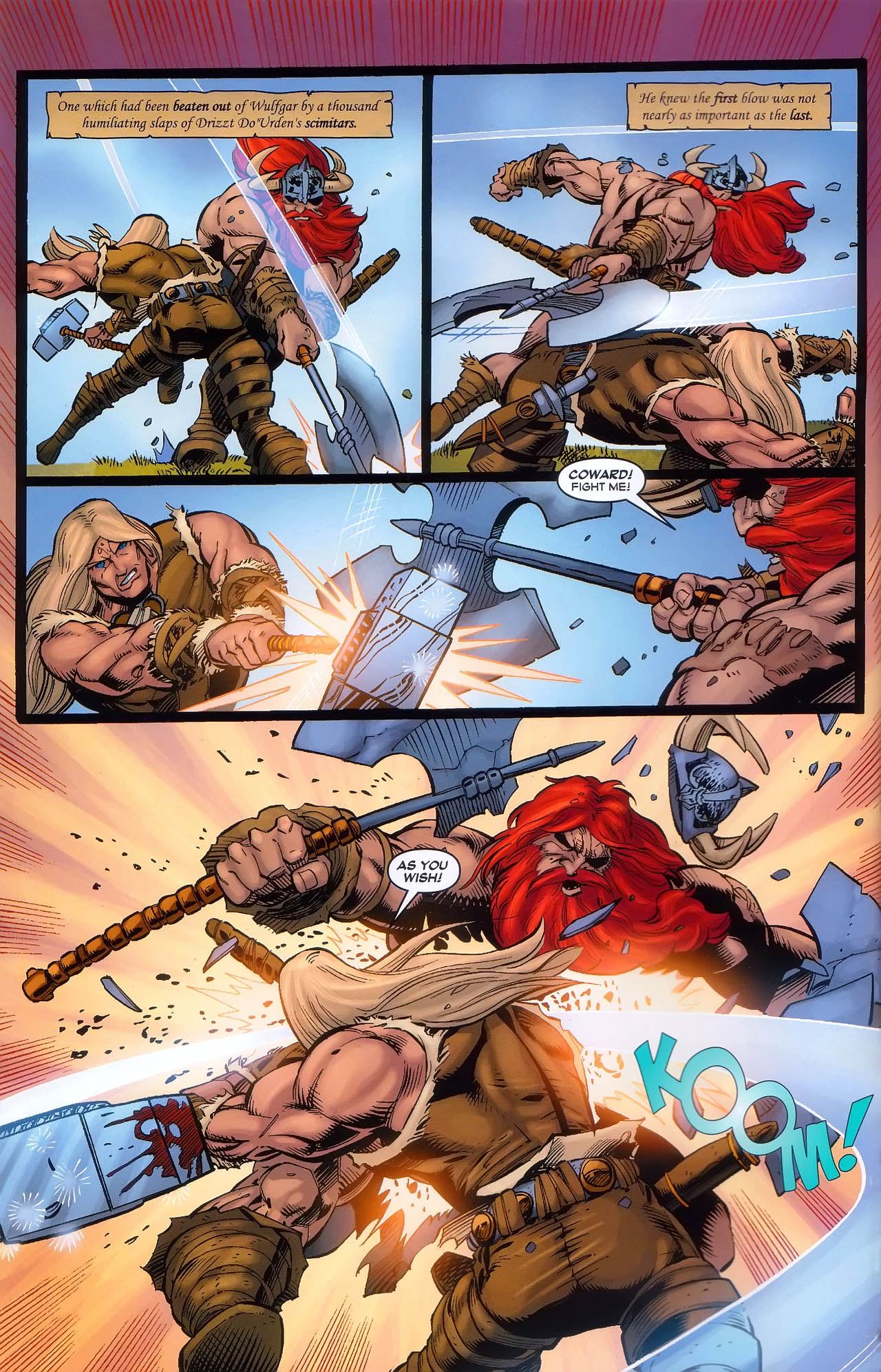 Read online Forgotten Realms: The Crystal Shard comic -  Issue #3 - 4