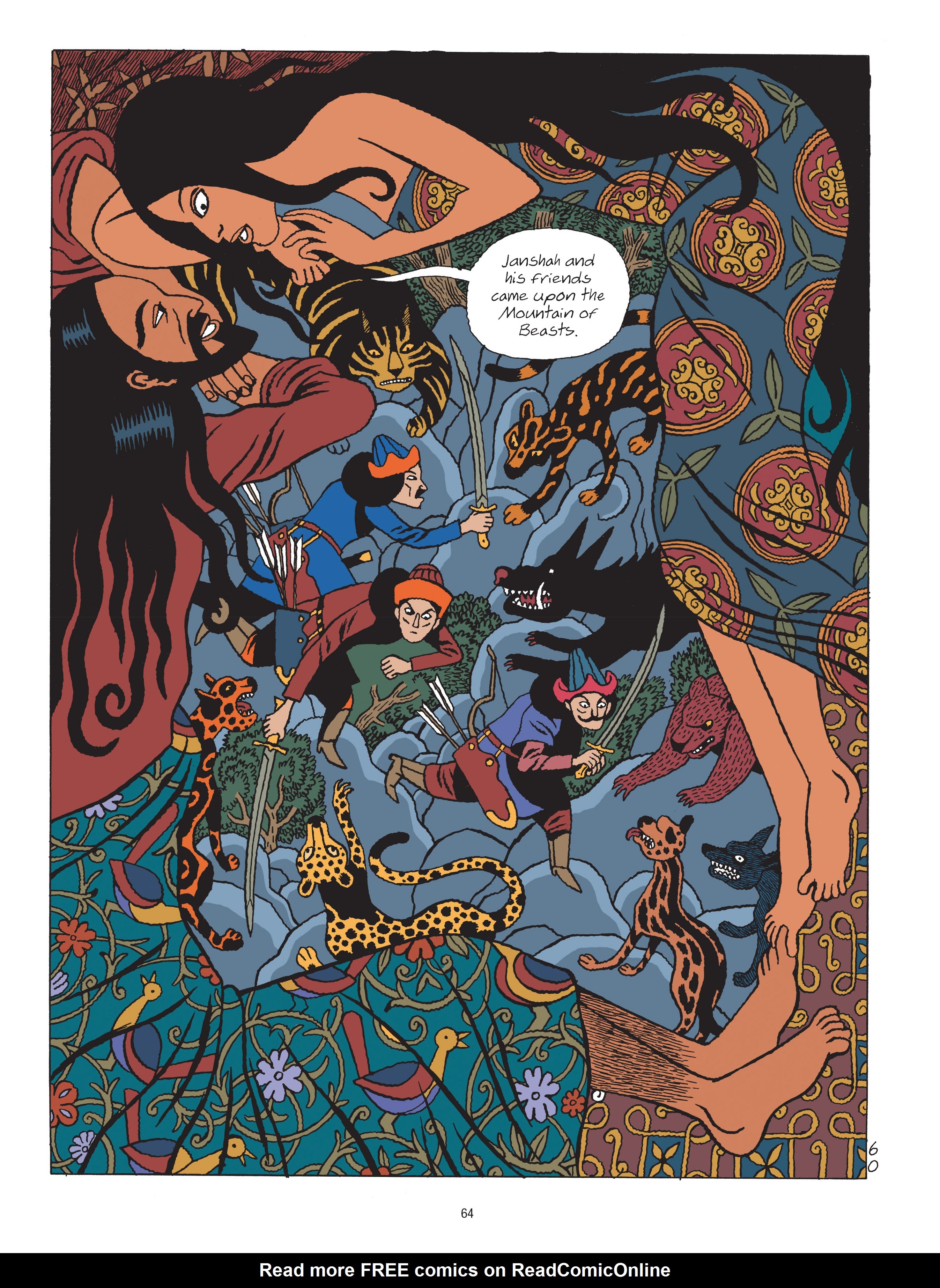 Read online A Tale of a Thousand and One Nights: HASIB & the Queen of Serpents comic -  Issue # TPB - 64