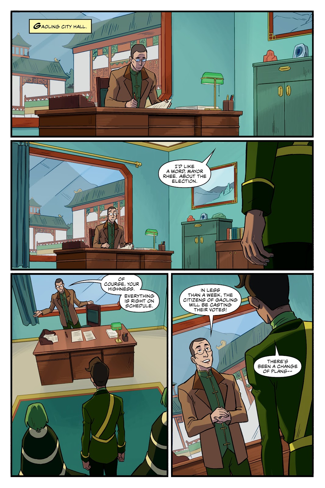 Nickelodeon The Legend of Korra: Ruins of the Empire issue TPB 3 - Page 12