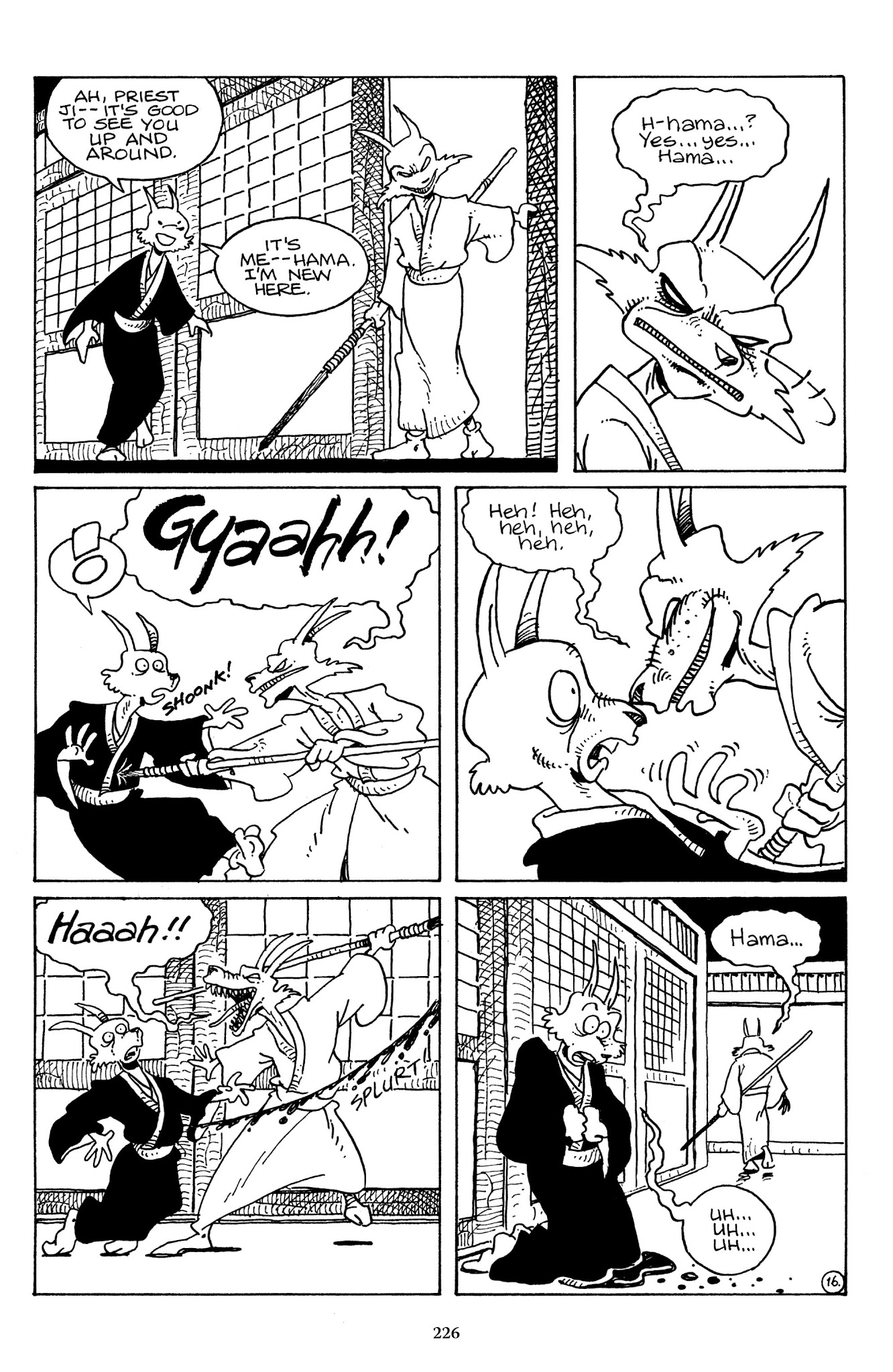 Read online The Usagi Yojimbo Saga comic -  Issue # TPB 6 - 225