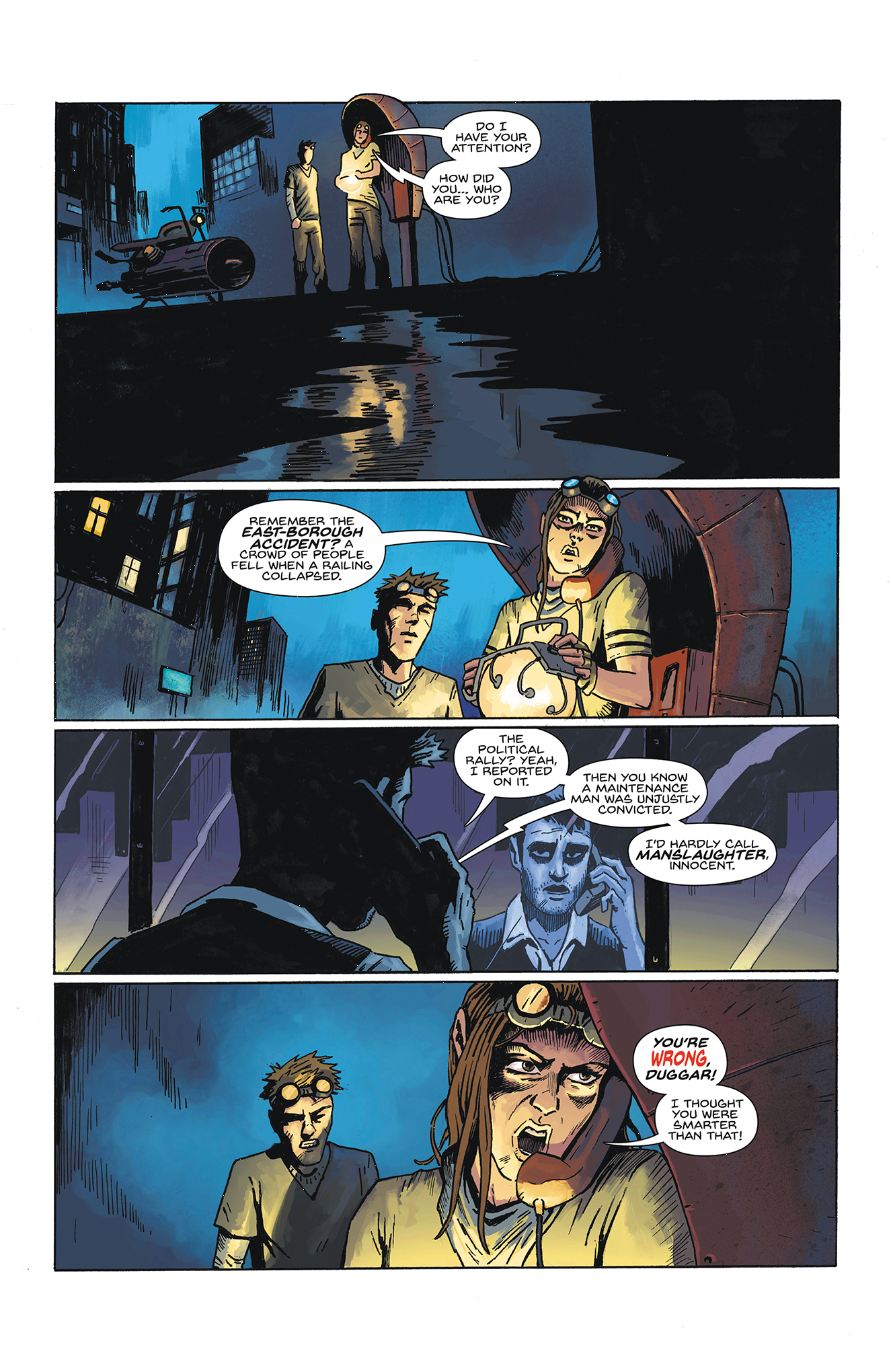 Read online Downcast comic -  Issue #1 - 25