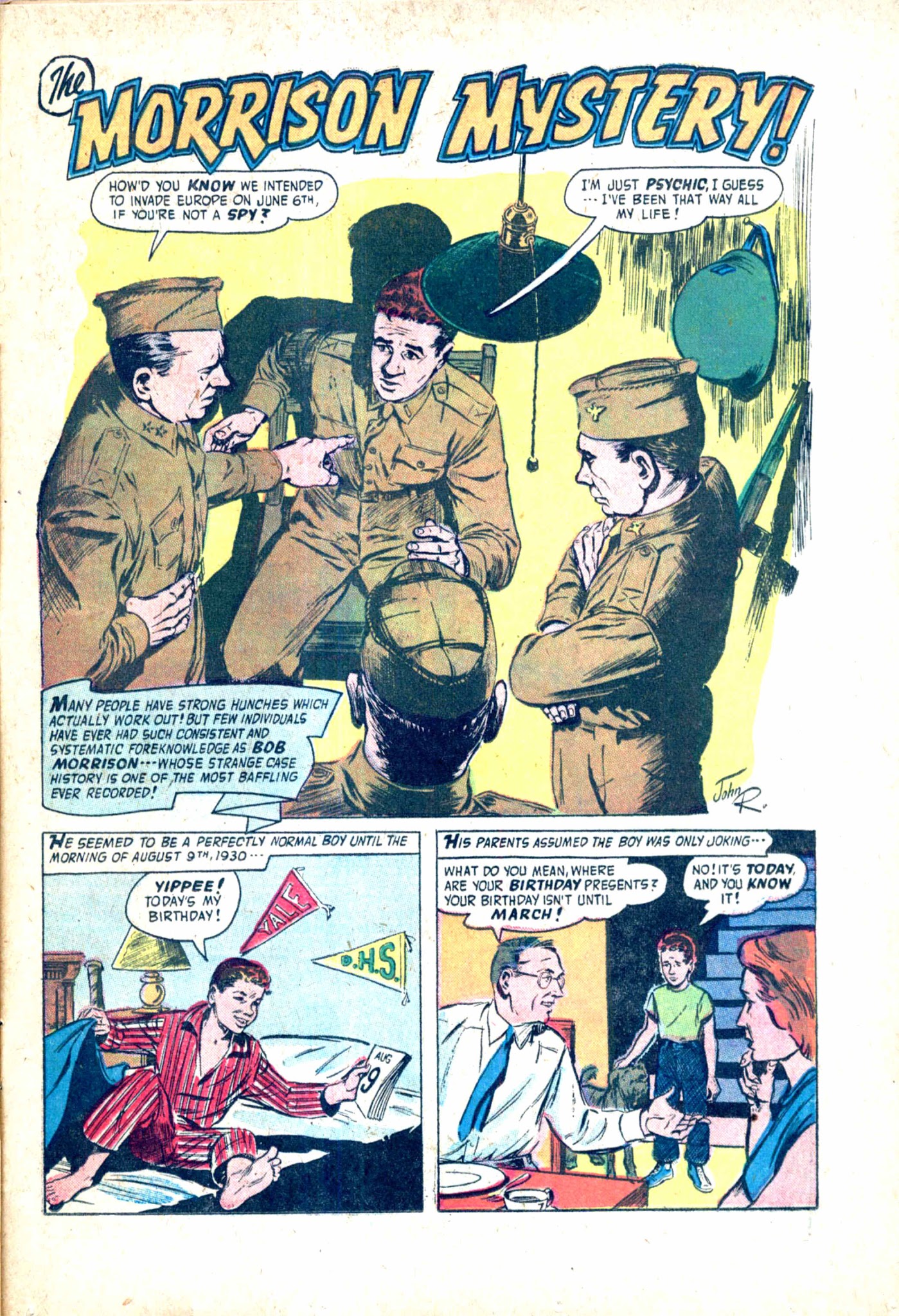 Read online Adventures Into The Unknown comic -  Issue #82 - 25