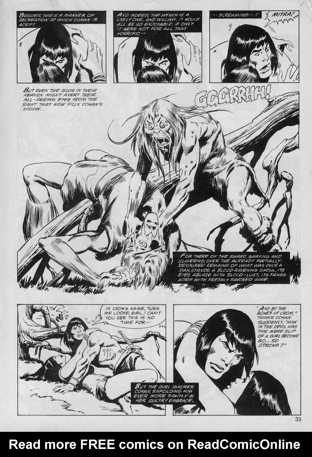The Savage Sword Of Conan issue 61 - Page 33