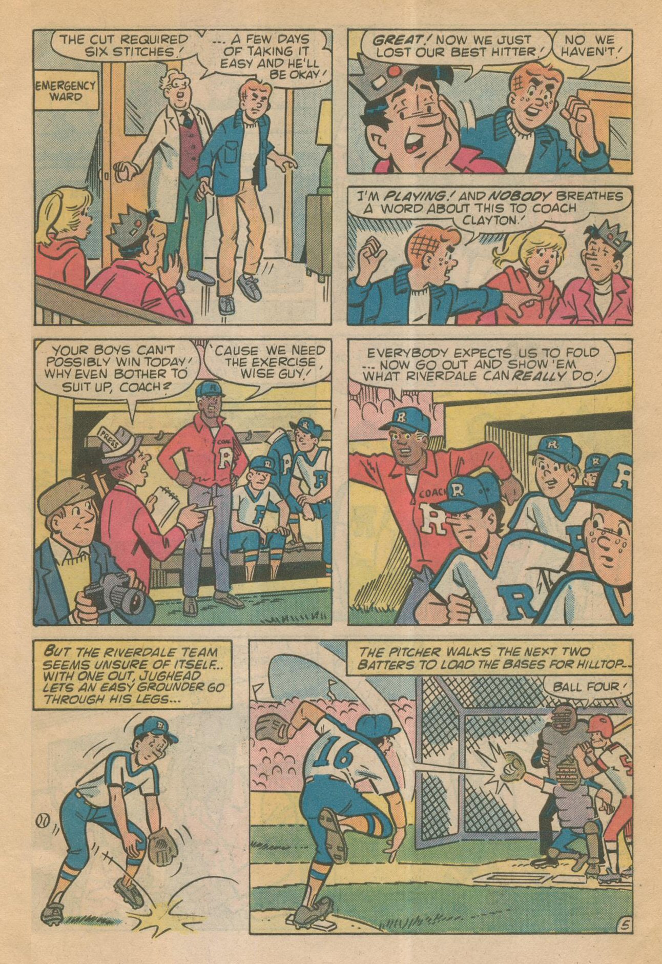 Read online Archie at Riverdale High (1972) comic -  Issue #103 - 7