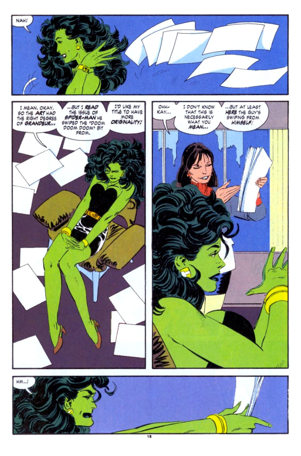 Read online The Sensational She-Hulk comic -  Issue #50 - 15