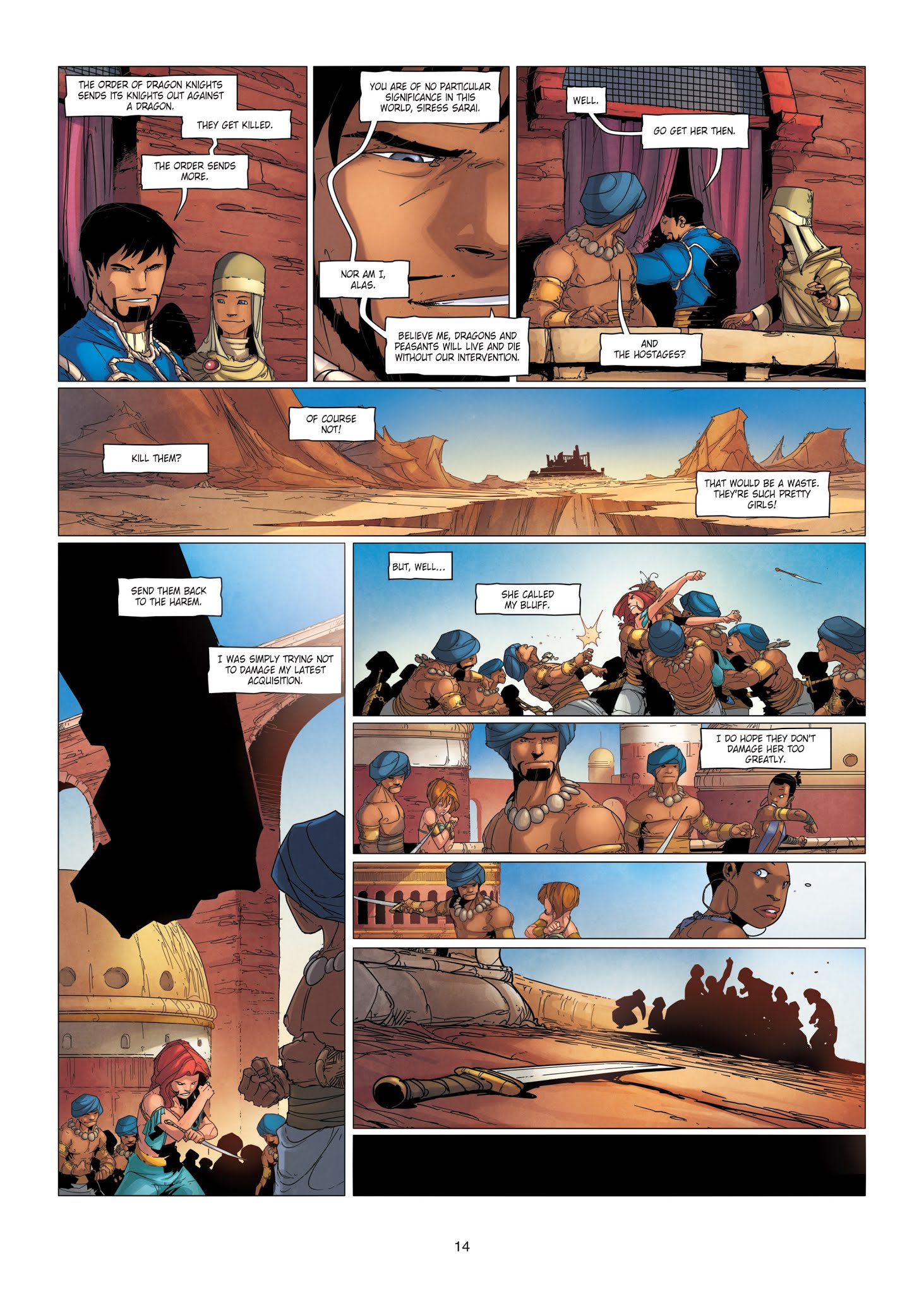 Read online Chronicles of the Dragon Knights comic -  Issue #15 - 14